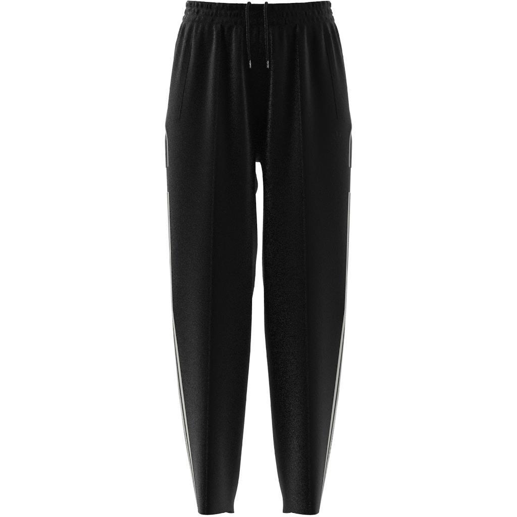 Piping Loose Track Tracksuit Bottoms, Black, A701_ONE, large image number 5