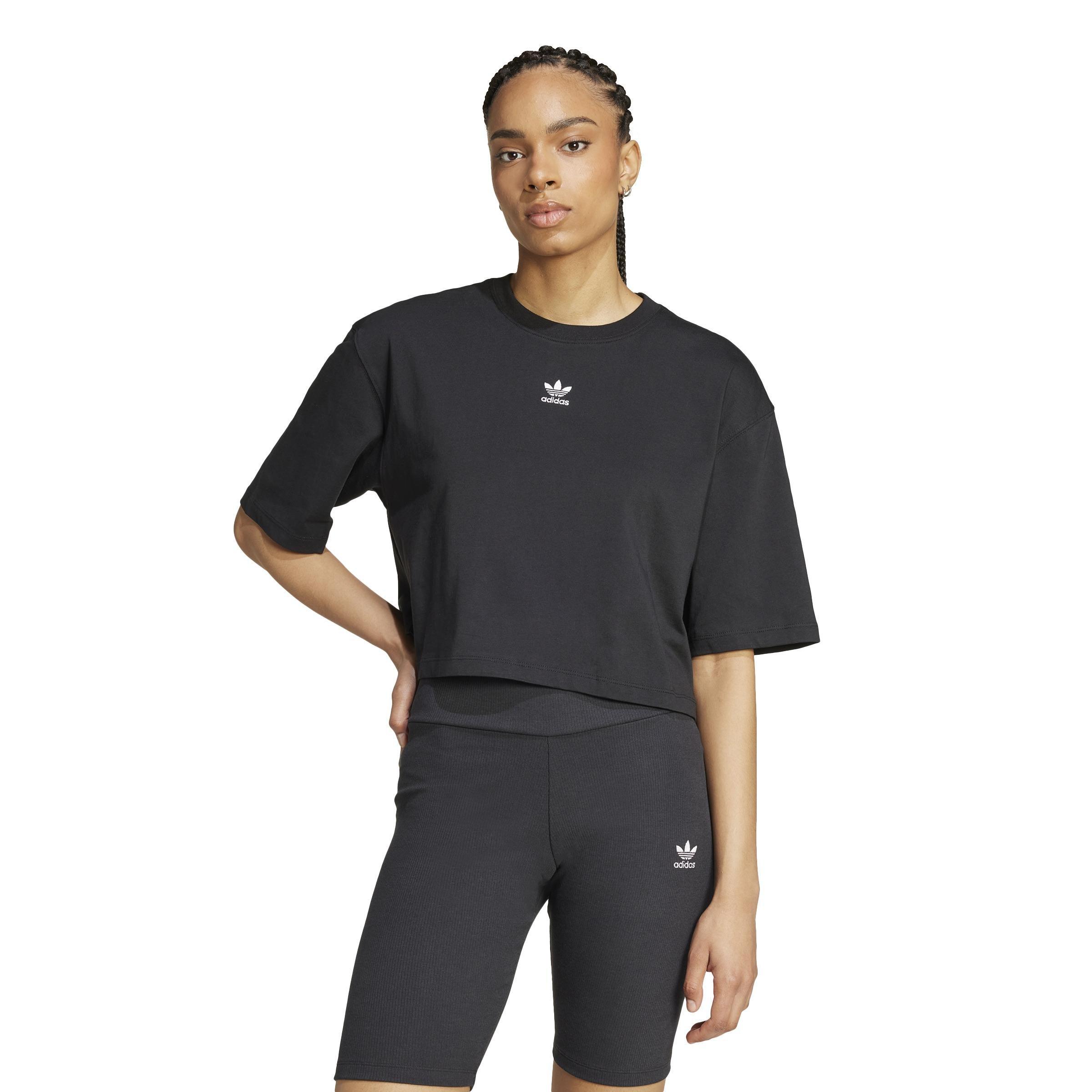 Essentials Crop T-Shirt, Black, , large image number 11