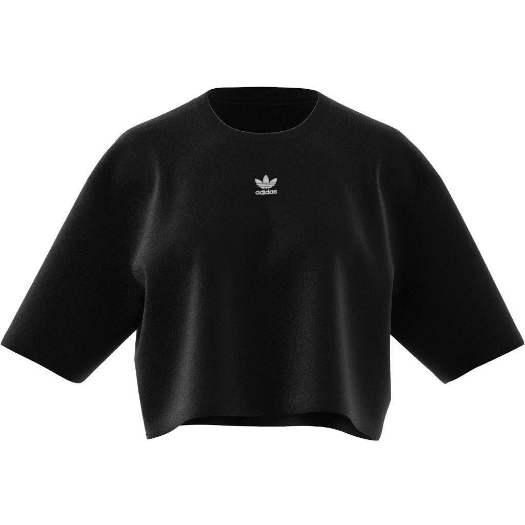 Essentials Crop T-Shirt, Black, , large image number 12