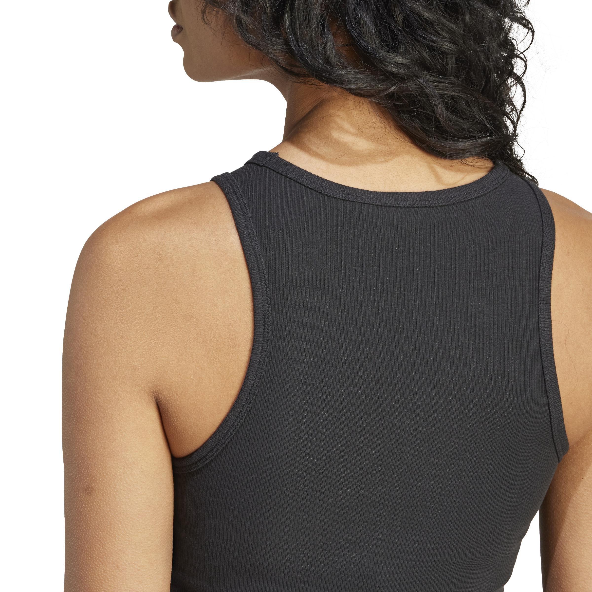 Essentials Ribbed Tank Top, Multicolour, , large image number 4