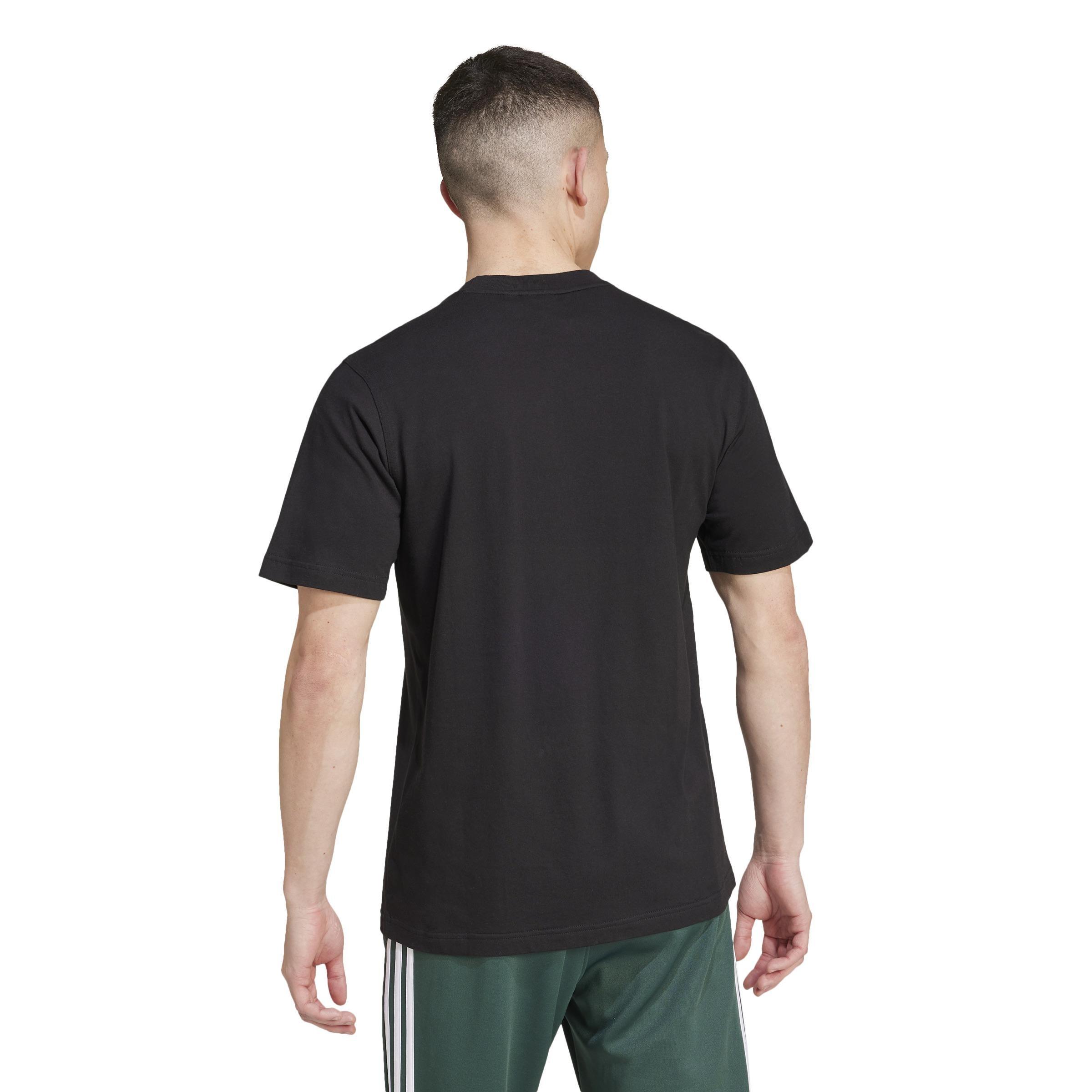 Trefoil Essentials T-Shirt, Black, A701_ONE, large image number 2