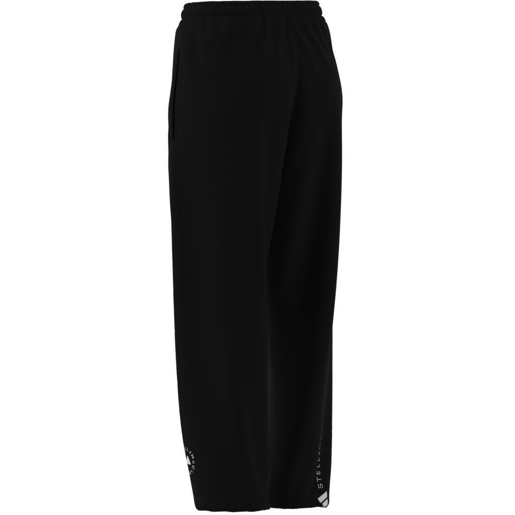 adidas by Stella McCartney Loose Sweat Tracksuit Bottoms, Black, , large image number 7