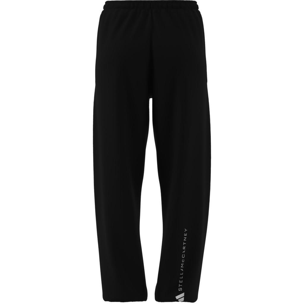 adidas by Stella McCartney Loose Sweat Tracksuit Bottoms, Black, A701_ONE, large image number 10