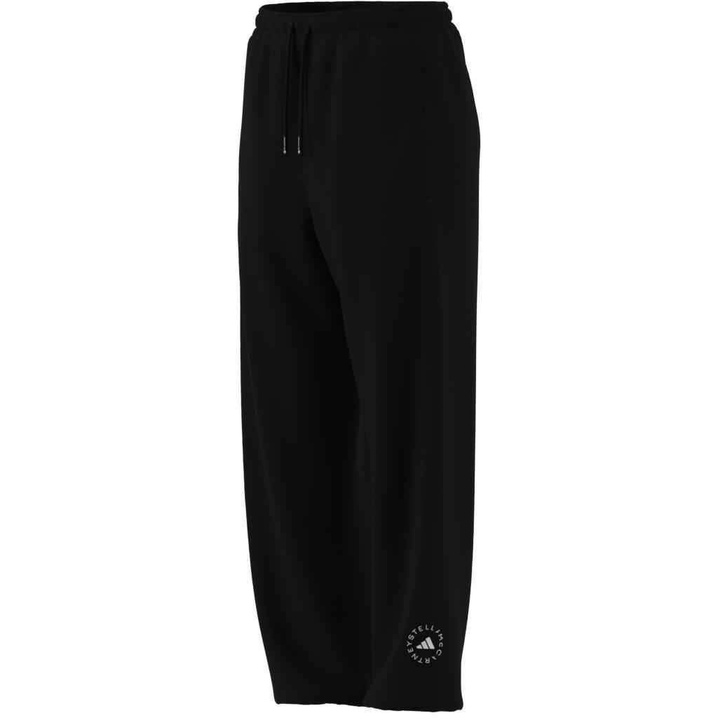 adidas by Stella McCartney Loose Sweat Tracksuit Bottoms, Black, , large image number 14
