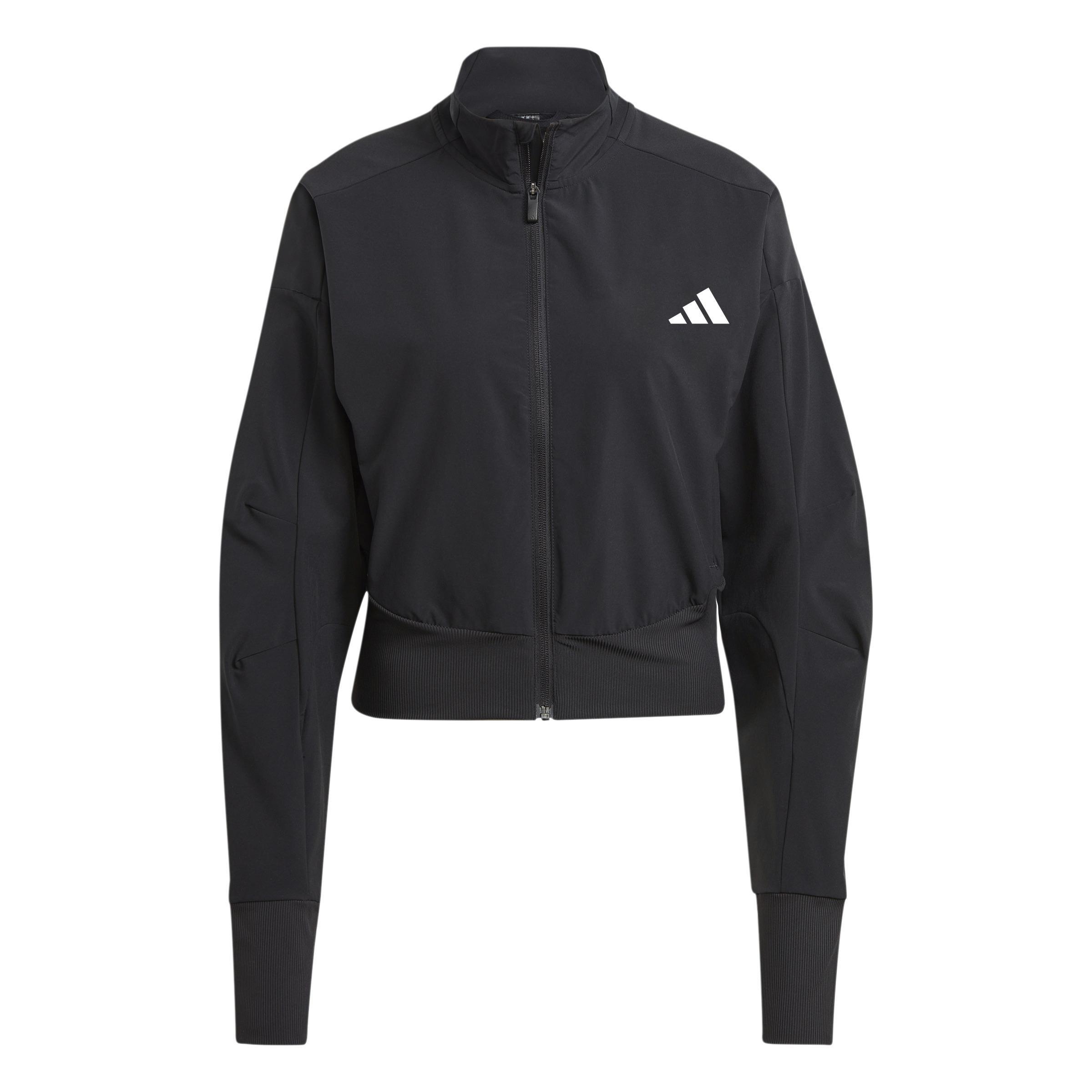 Full-Zip Training Jacket, Black, , large image number 1