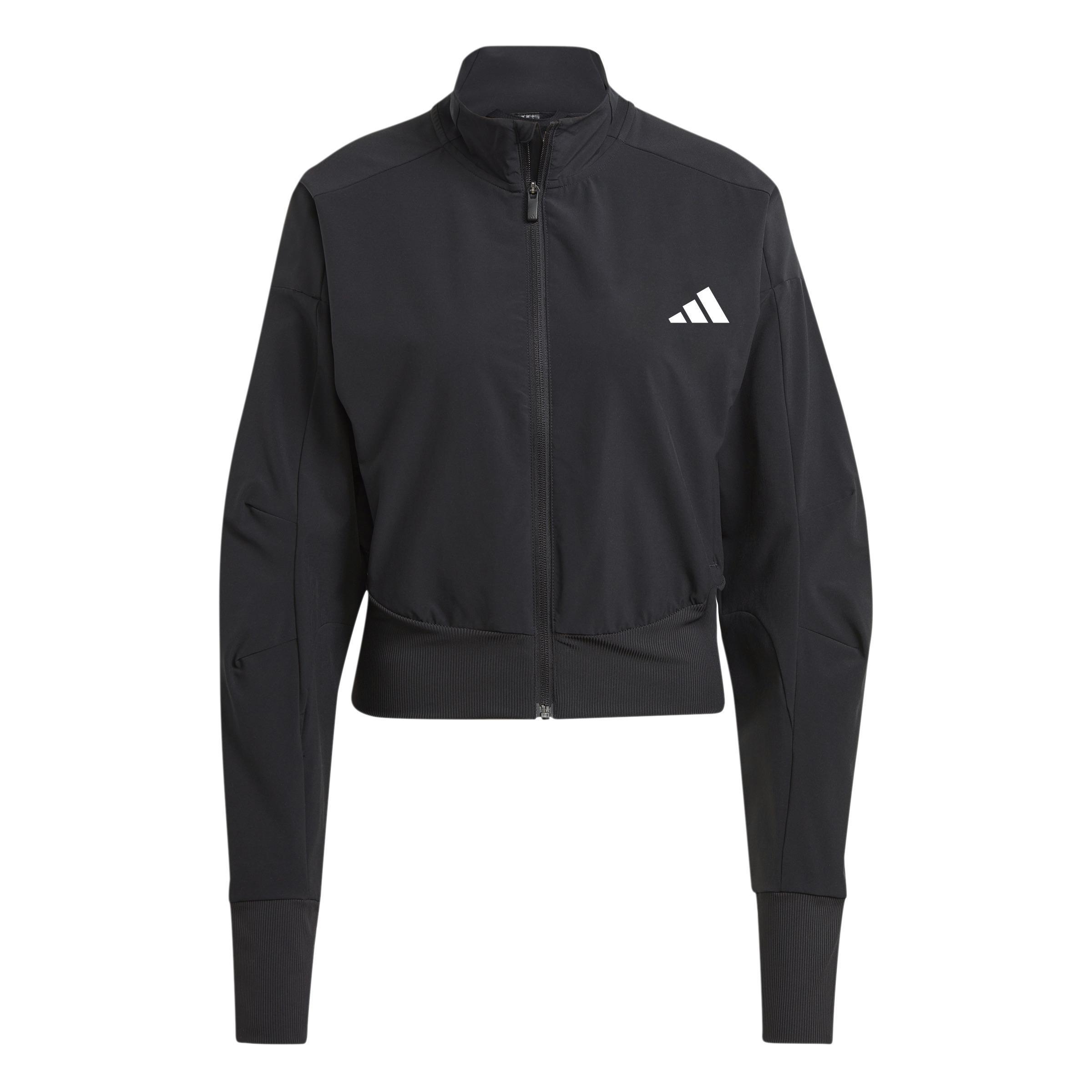 Full-Zip Training Jacket, Black, A701_ONE, large image number 2