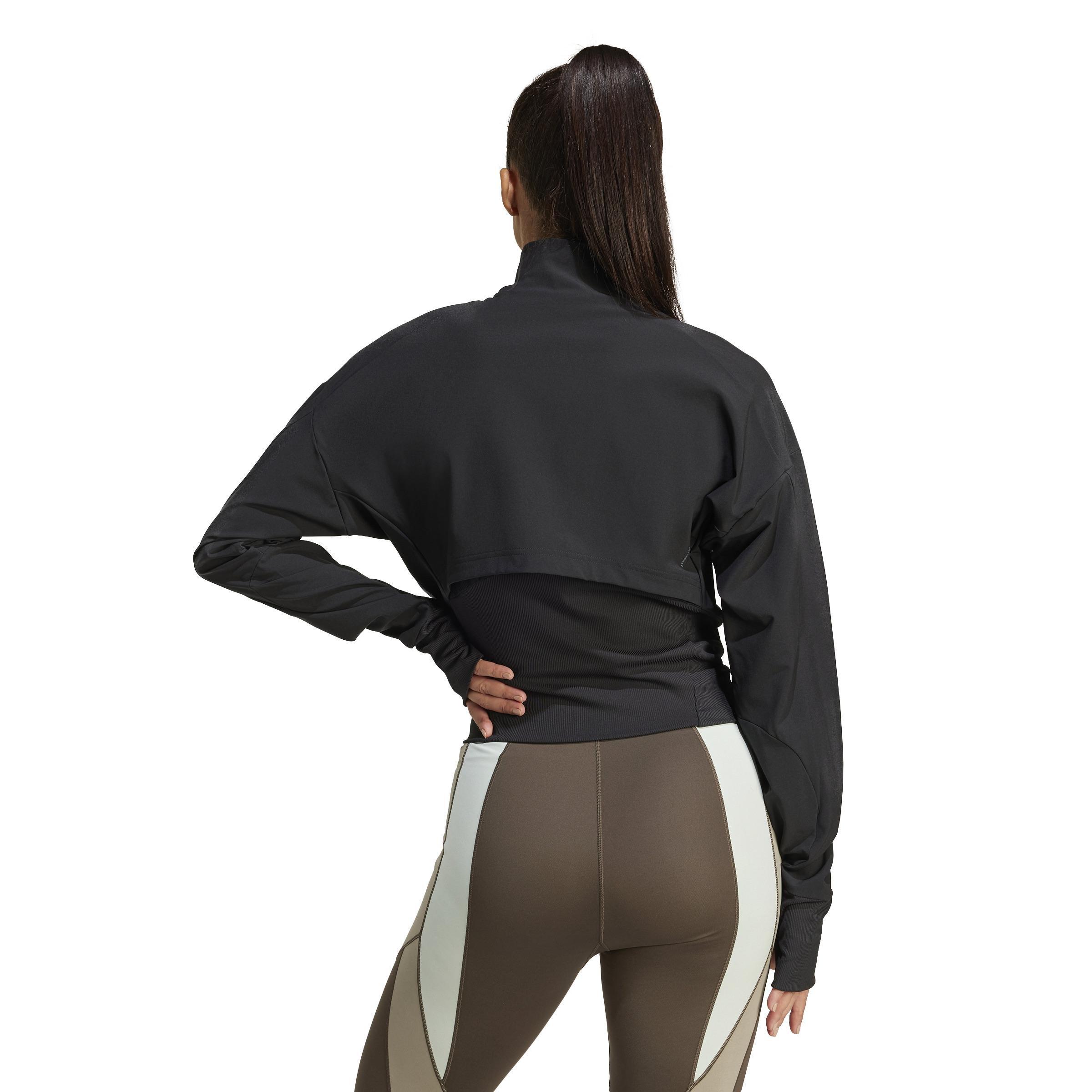 Full-Zip Training Jacket, Black, , large image number 3