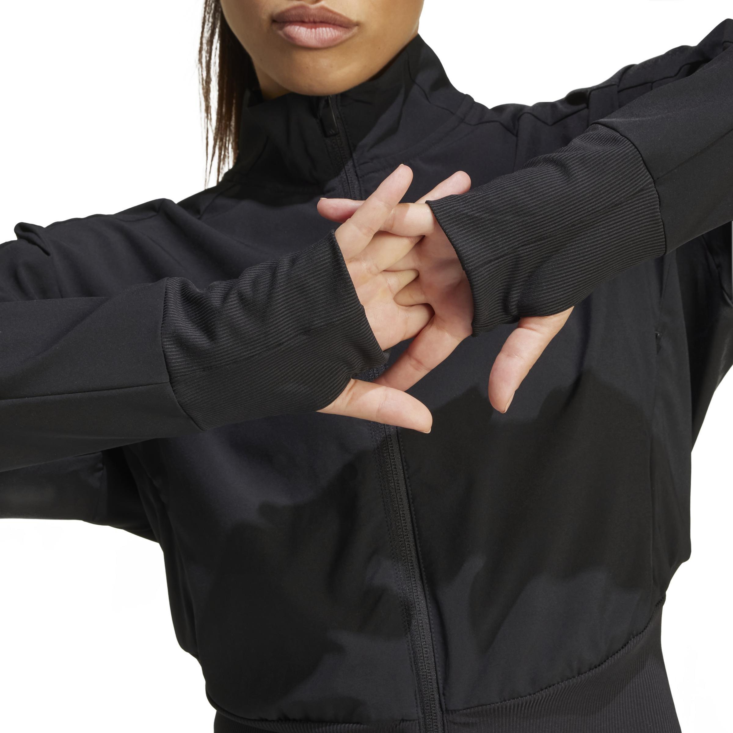 Full-Zip Training Jacket, Black, , large image number 4