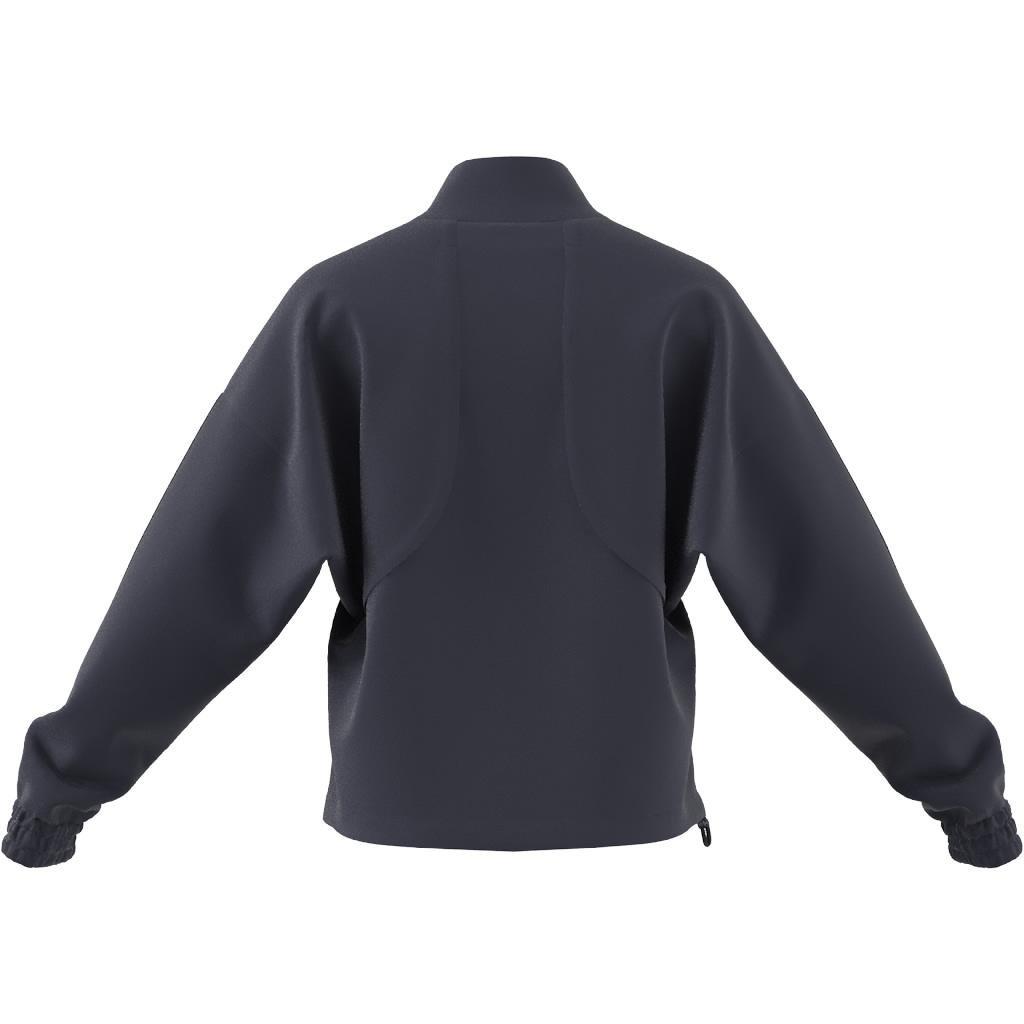 Pacer All Gym Tonal 3-Stripes Woven Jacket, Blue, A701_ONE, large image number 12