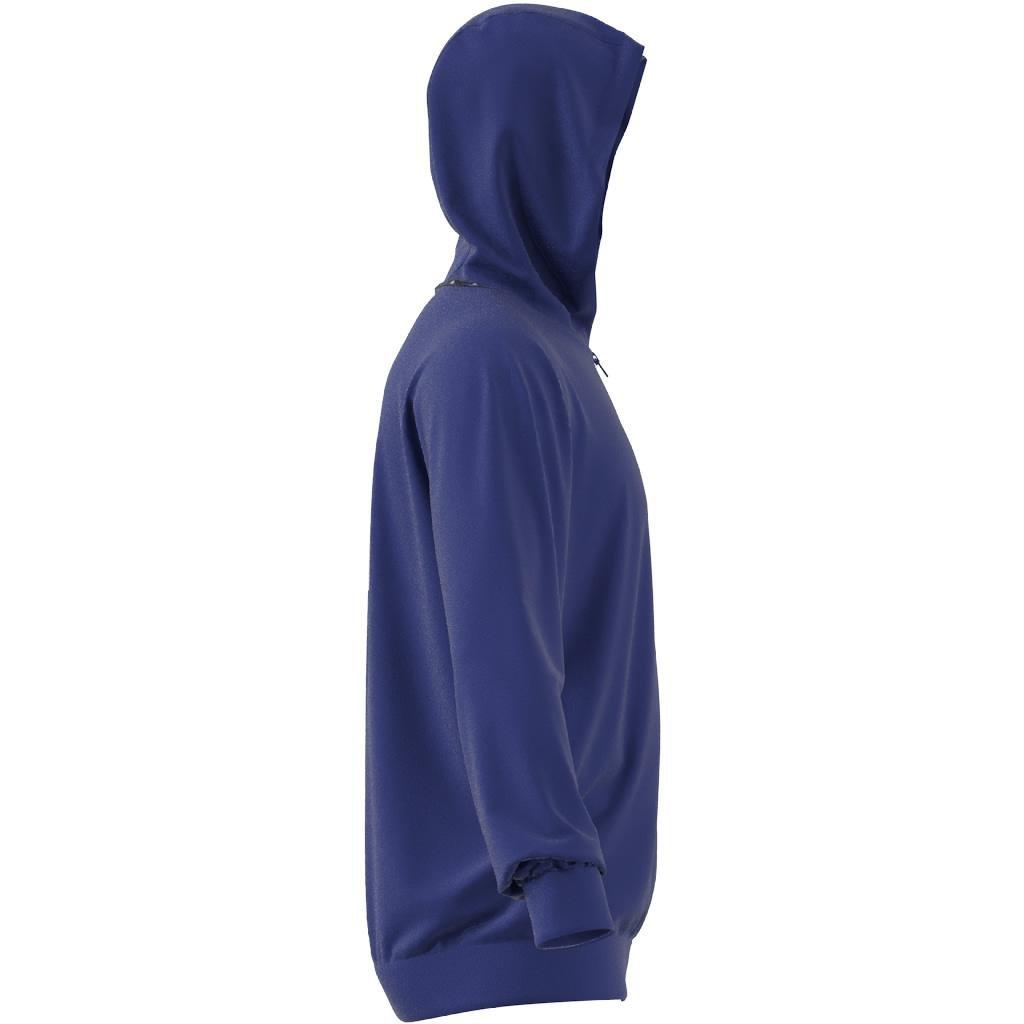 Future Icons Badge of Sport Full Zip Hoodie, Blue, A701_ONE, large image number 2