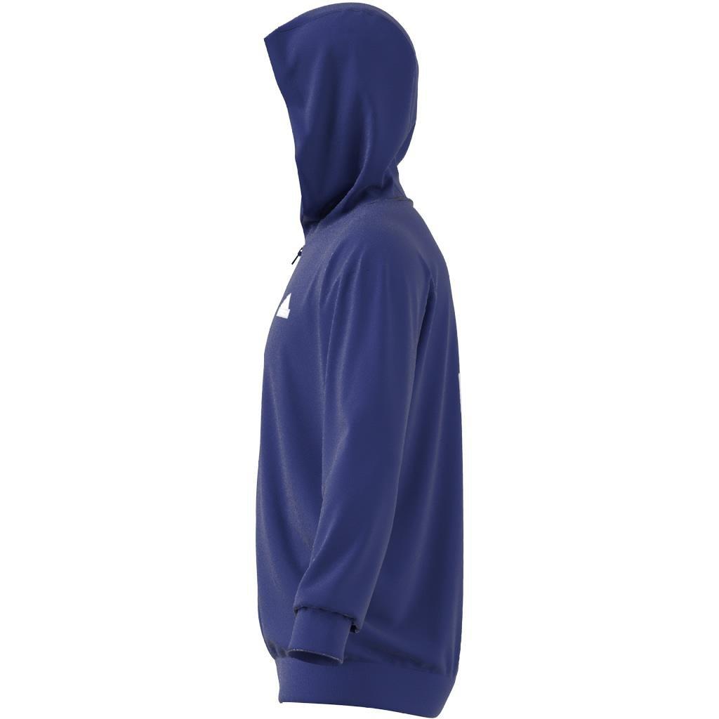 Future Icons Badge of Sport Full Zip Hoodie, Blue, A701_ONE, large image number 6