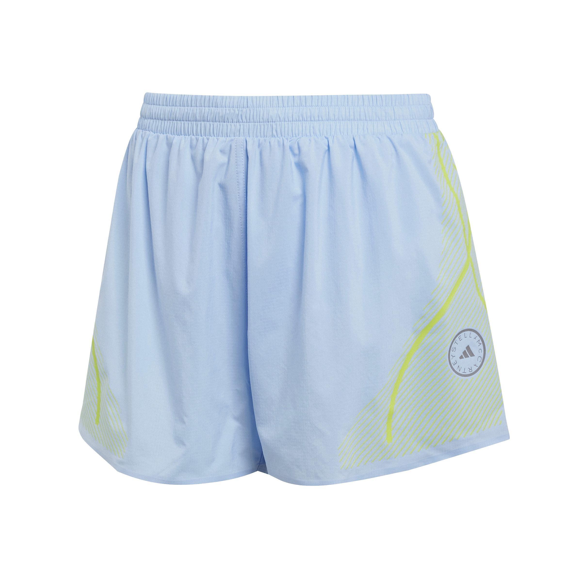 adidas by Stella McCartney TruePace Running Shorts, Blue, A701_ONE, large image number 1