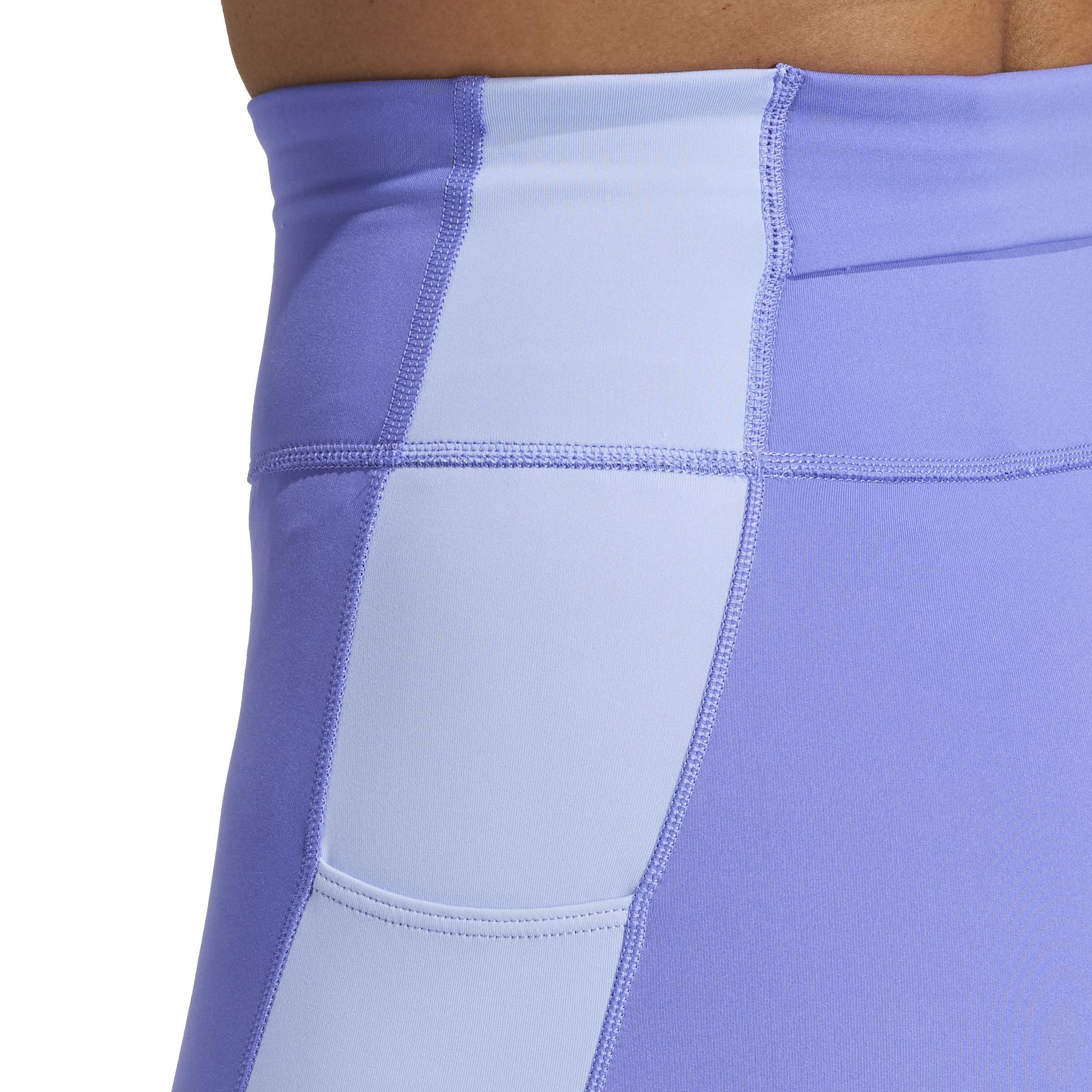 Own The Run Colorblock Full-Length Leggings, Blue, A701_ONE, large image number 4