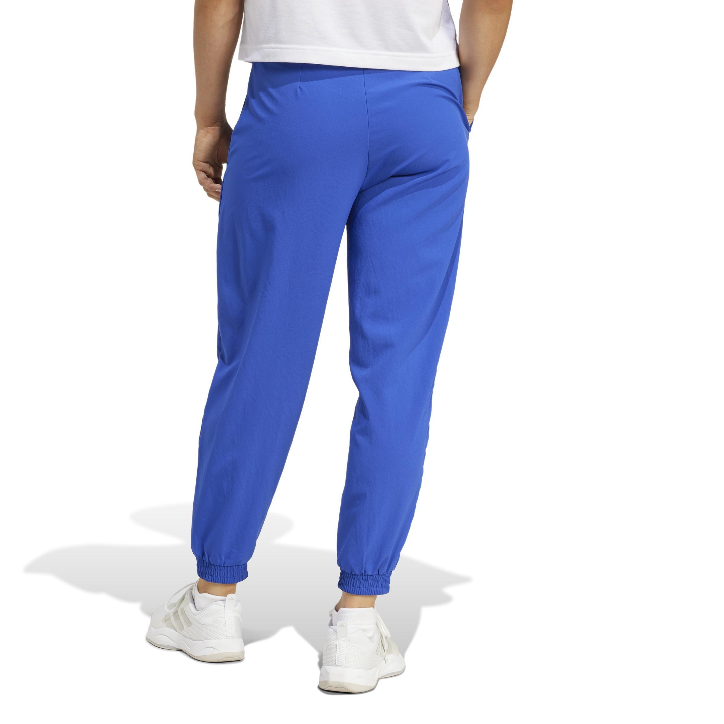 Aeroready Workout Essentials Minimal Branding Woven Pants, Blue, A701_ONE, large image number 2