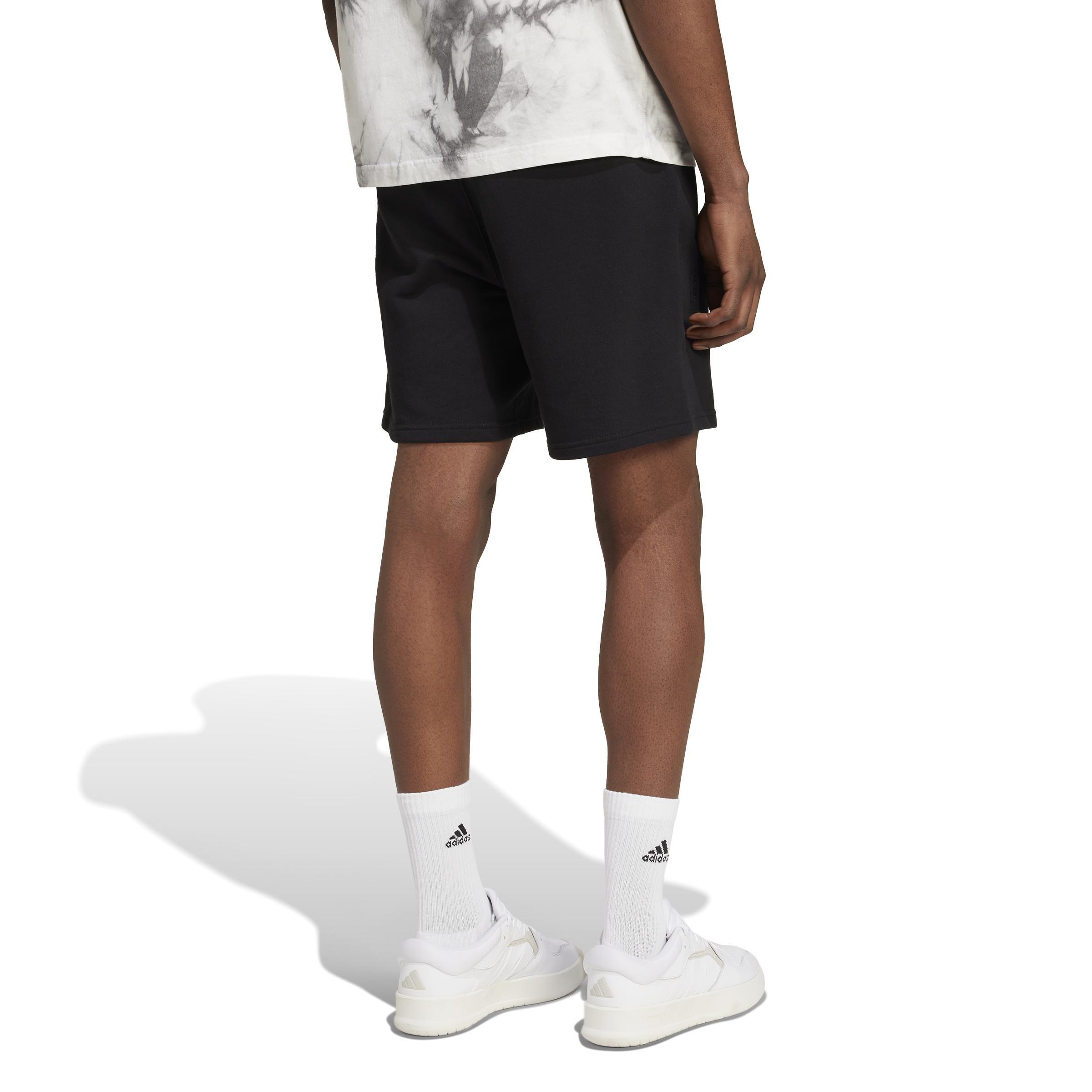 ALL SZN French Terry Shorts, Black, A701_ONE, large image number 2