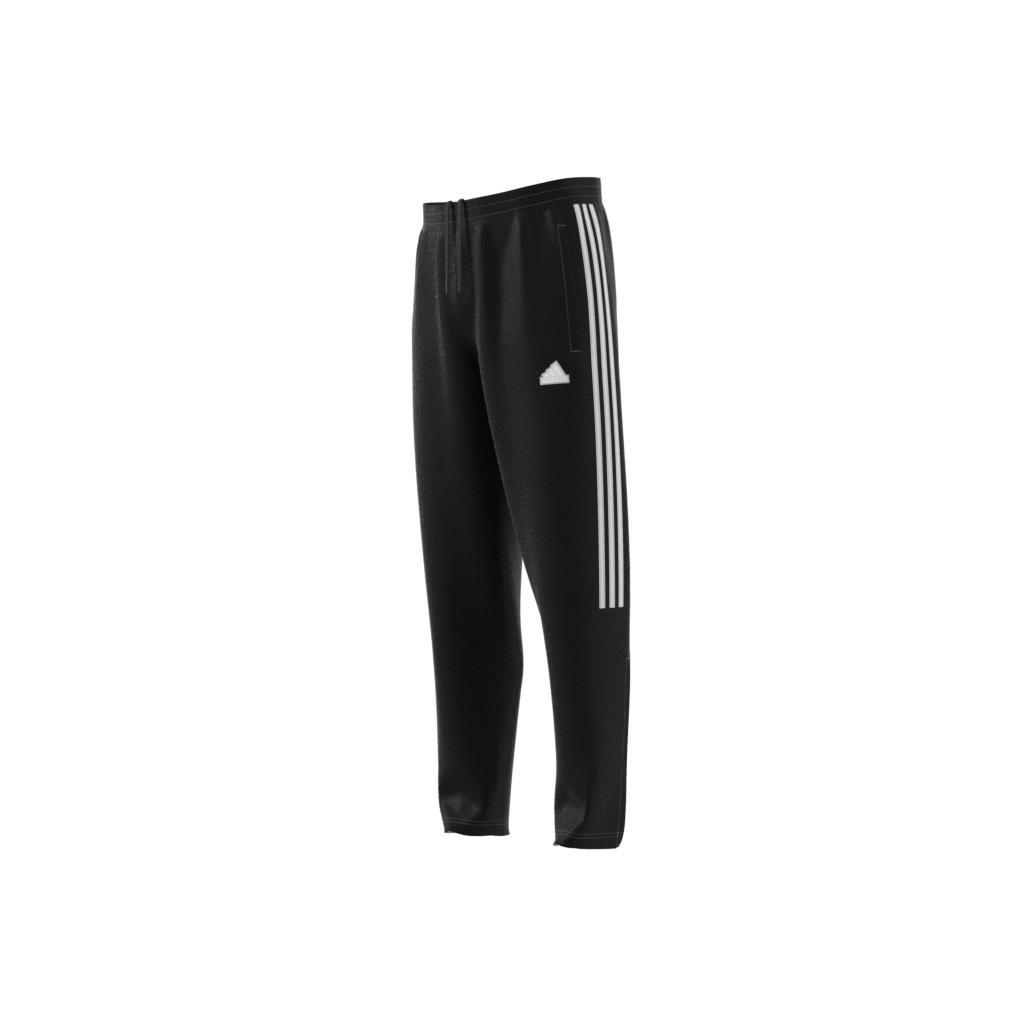 House Of Tiro Woven Tracksuit Bottoms, Black, A701_ONE, large image number 6