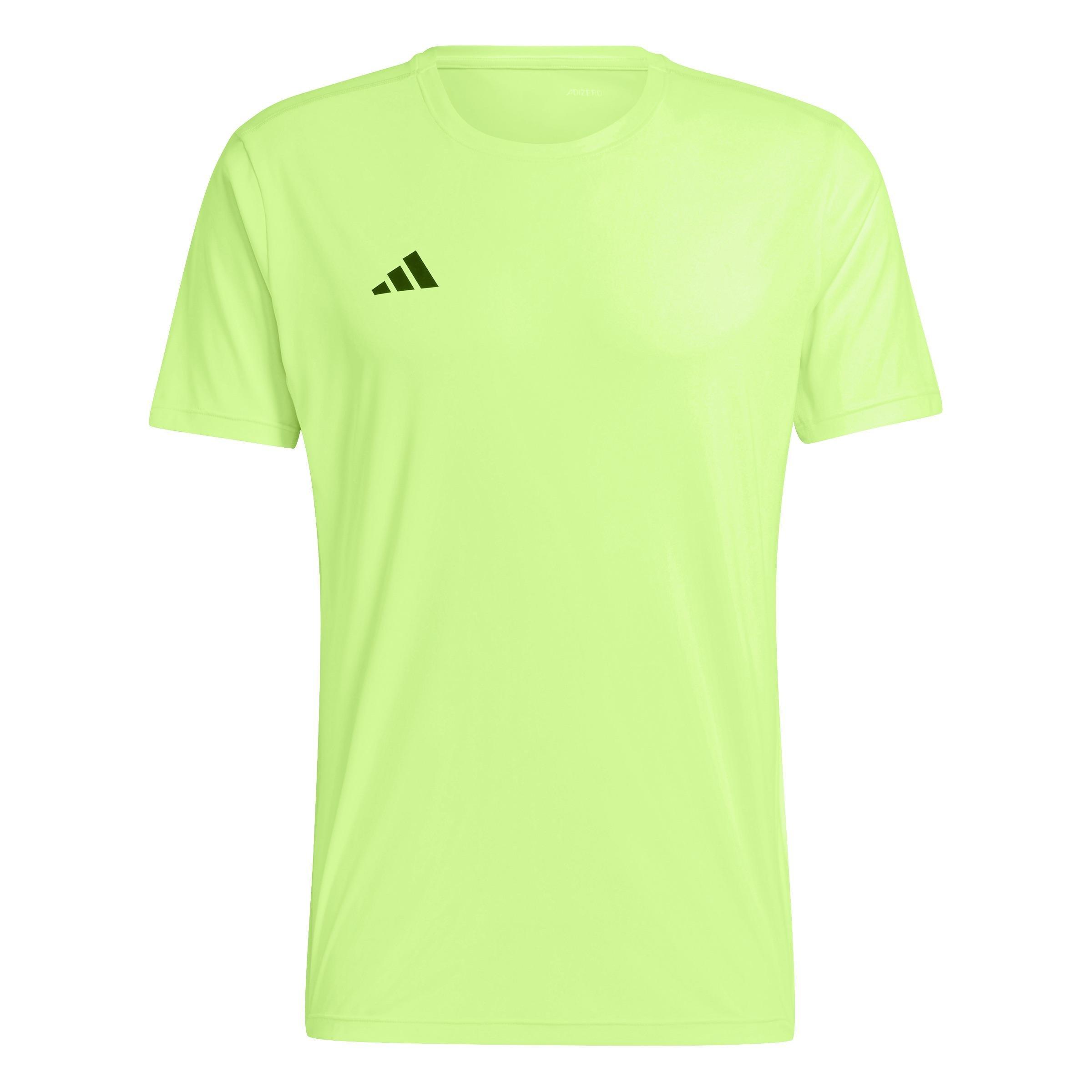 Adizero Essentials Running T-Shirt, Green, A701_ONE, large image number 2