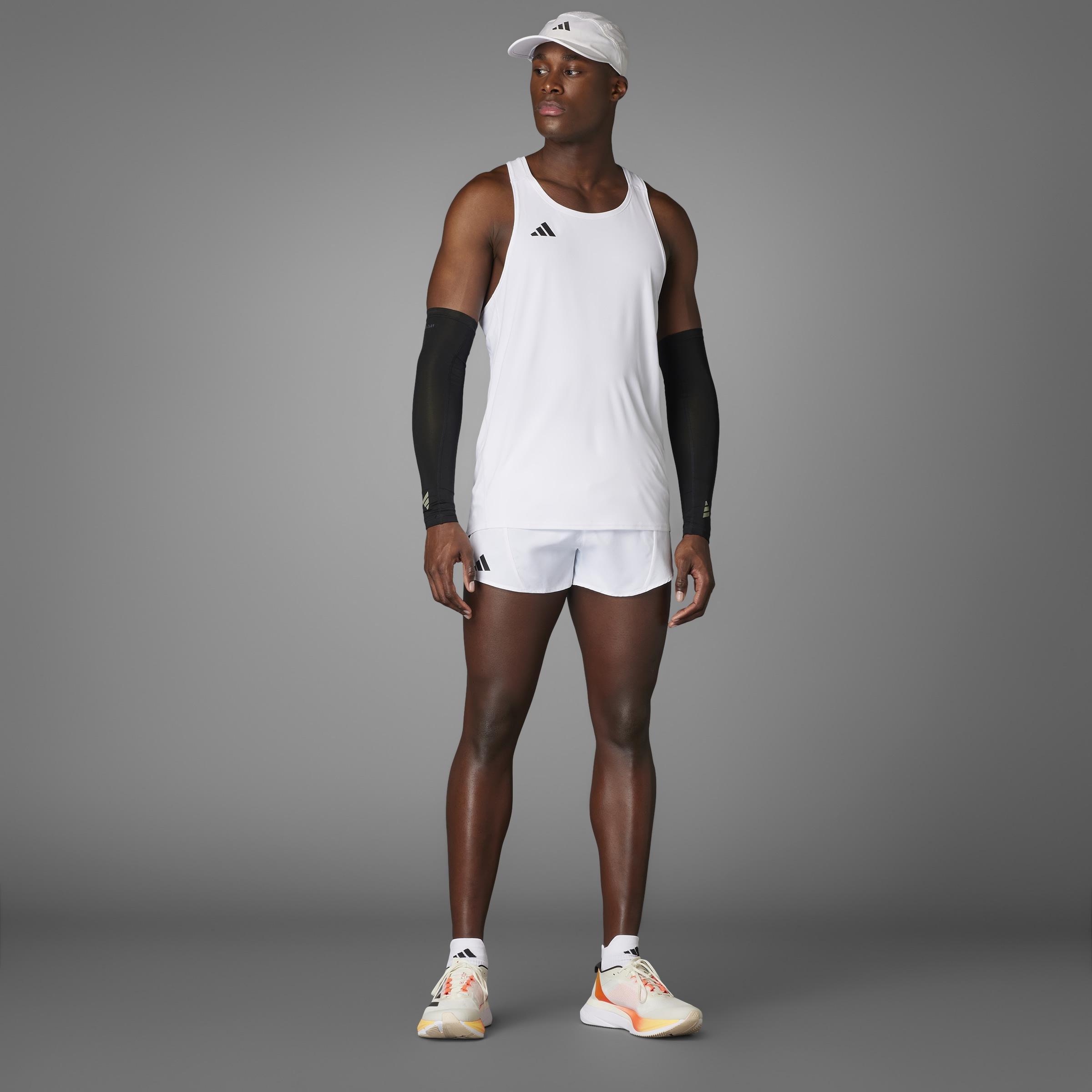 Adizero Essentials Running Tank Top, White, , large image number 12