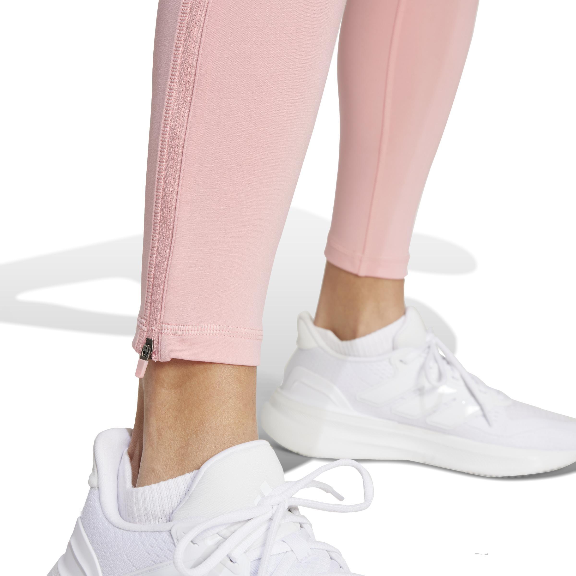 Adizero Essentials Full-Length Leggings, Pink, A701_ONE, large image number 6