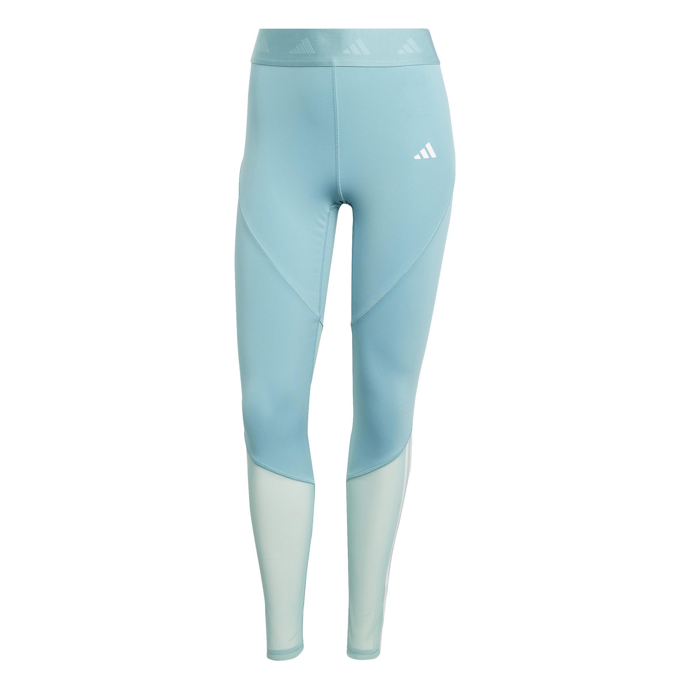 Hyperglam Full-Length Leggings, Turquoise, A701_ONE, large image number 0