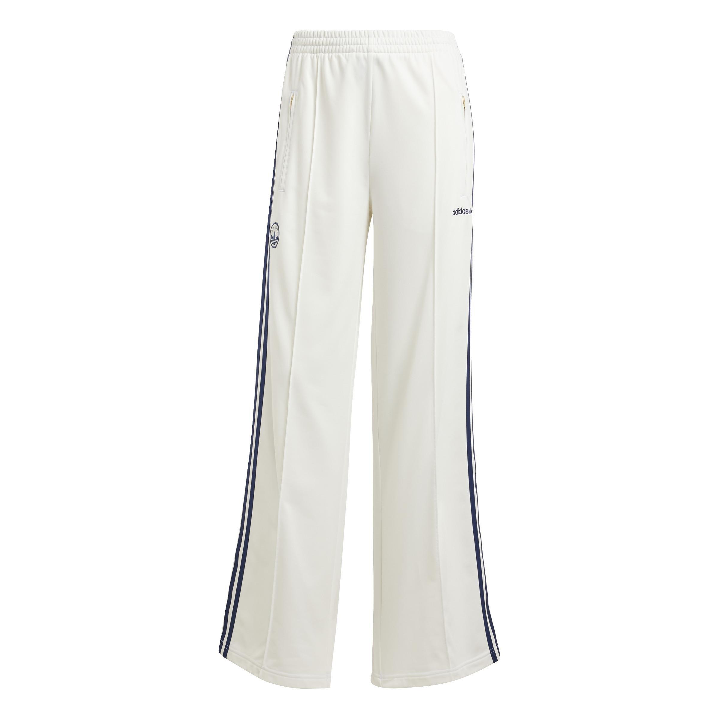 Women Firebird Badge Track Tracksuit Bottoms, White, A701_ONE, large image number 5