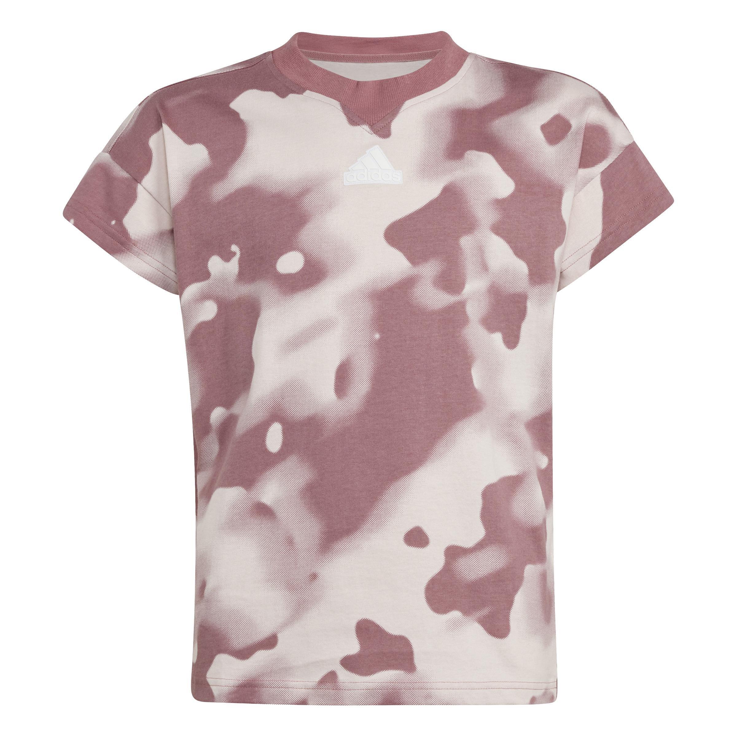 Future Icons Camo Printed T-Shirt, Red, A701_ONE, large image number 0