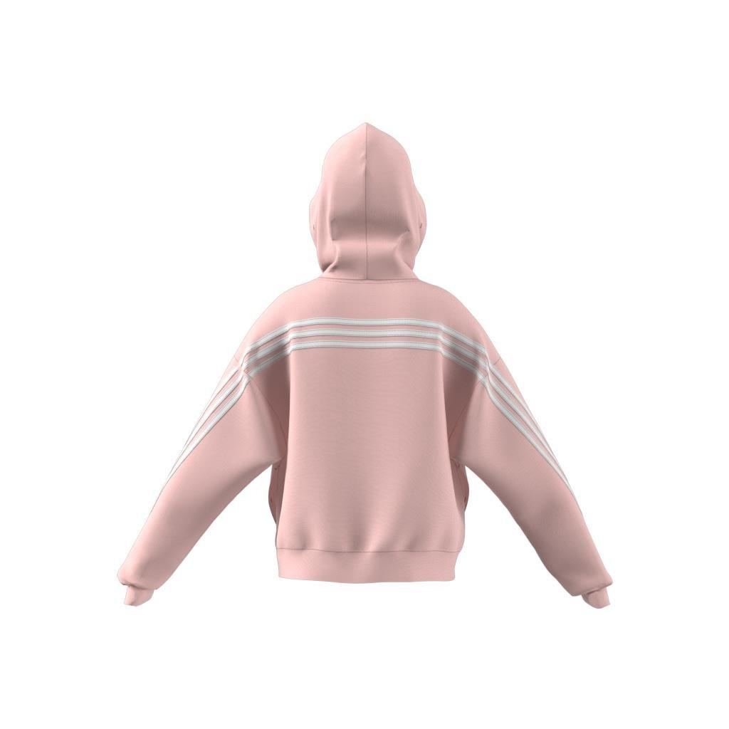 Future Icons 3-Stripes Full-Zip Hoodie, Pink, A701_ONE, large image number 10