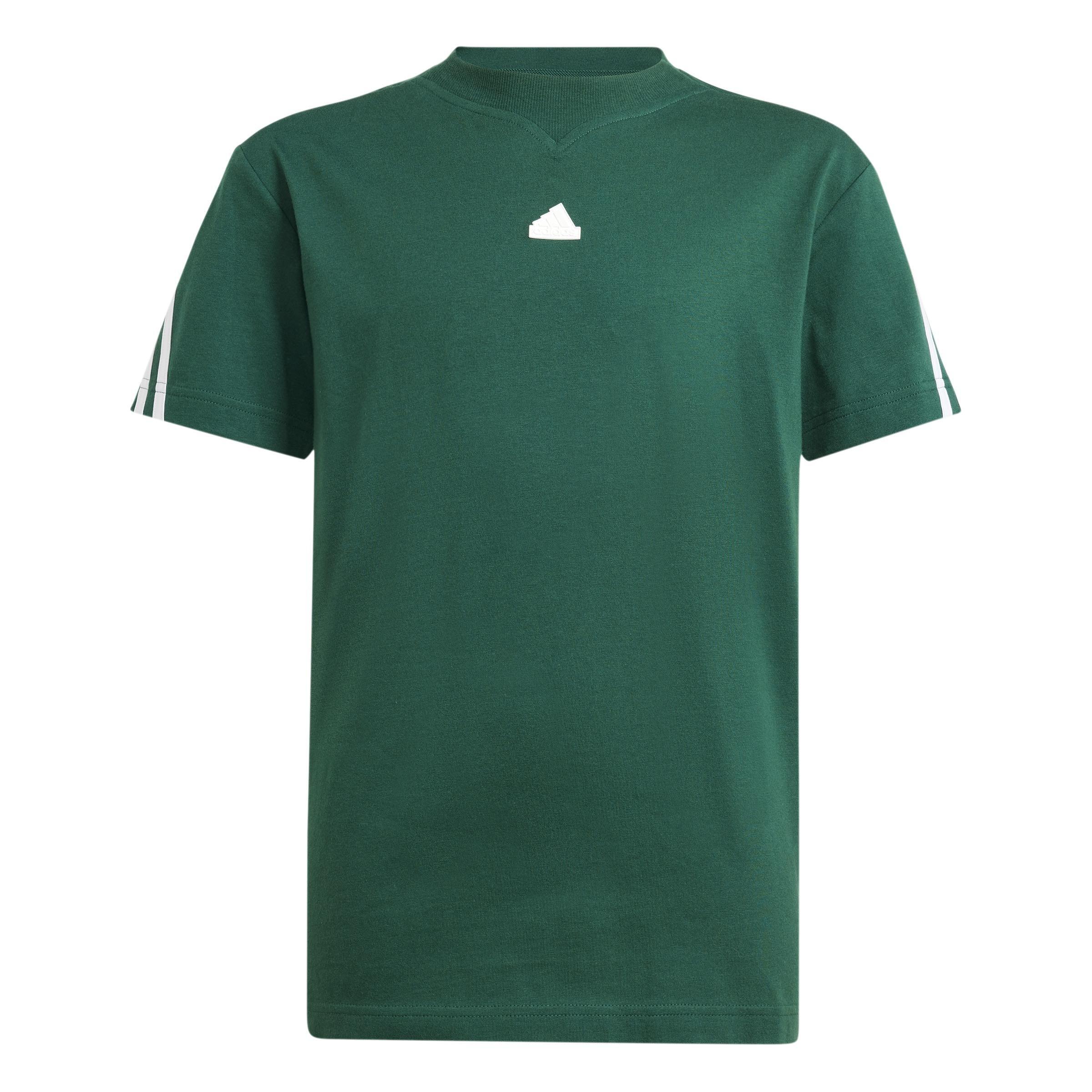 Future Icons 3-Stripes T-Shirt, Green, A701_ONE, large image number 0