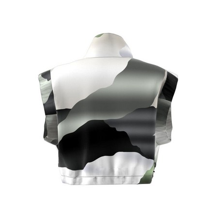Women City Escape Camo Print Crop Vest, Grey, A701_ONE, large image number 9