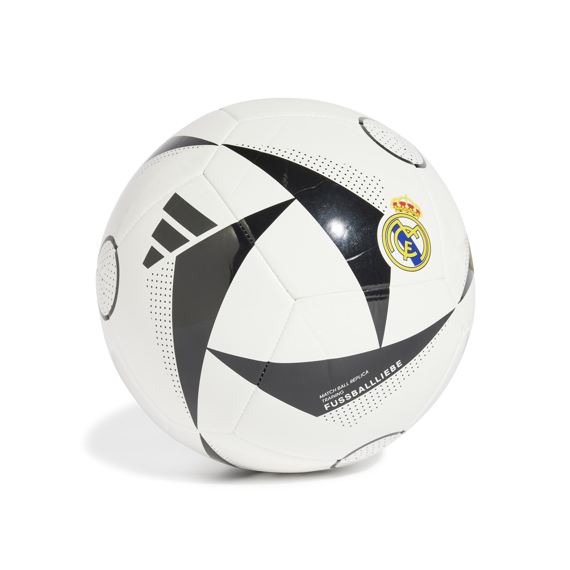 Unisex Real Madrid Home Club Ball, White, A701_ONE, large image number 0