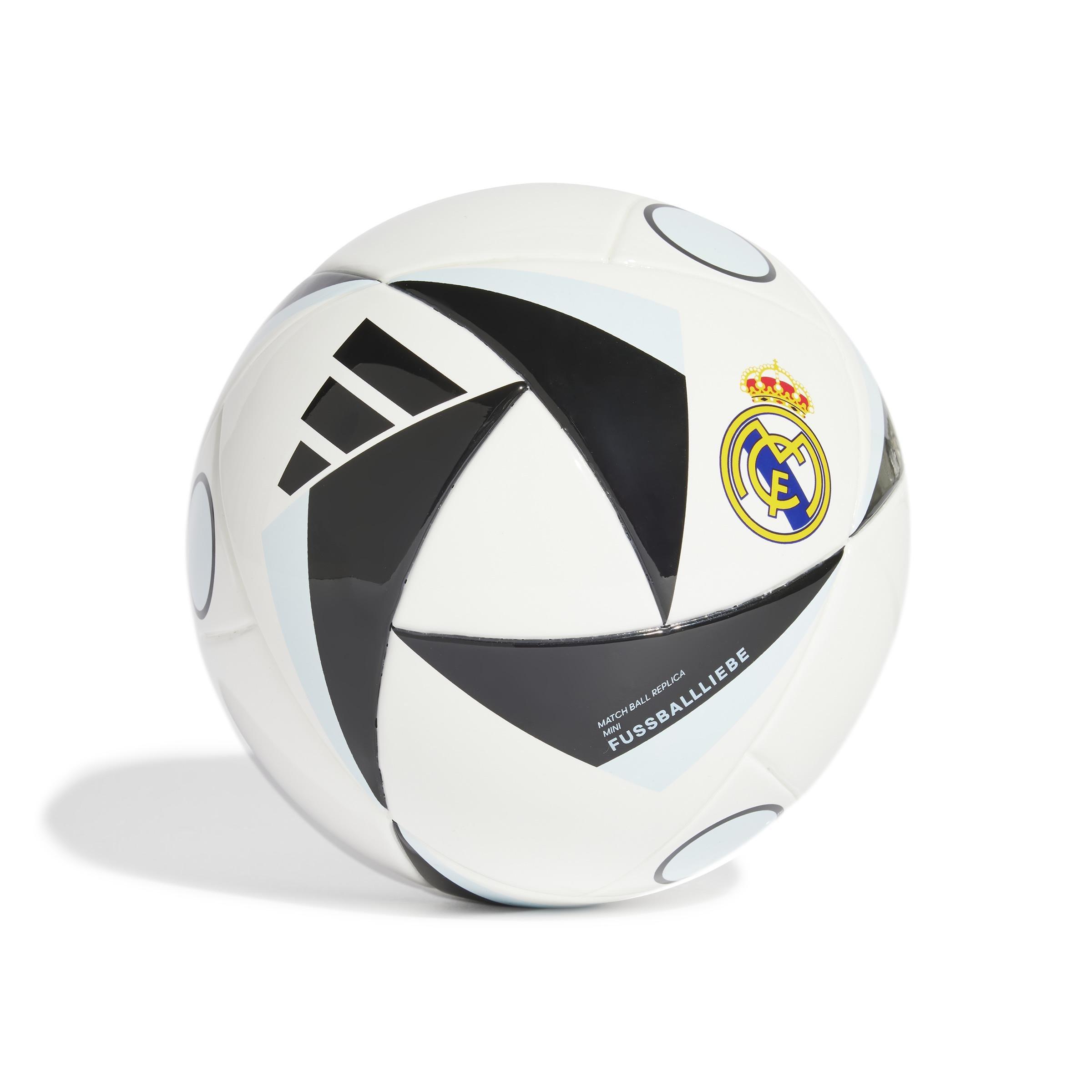 Unisex Real Madrid Home Mini Ball, White, A701_ONE, large image number 0