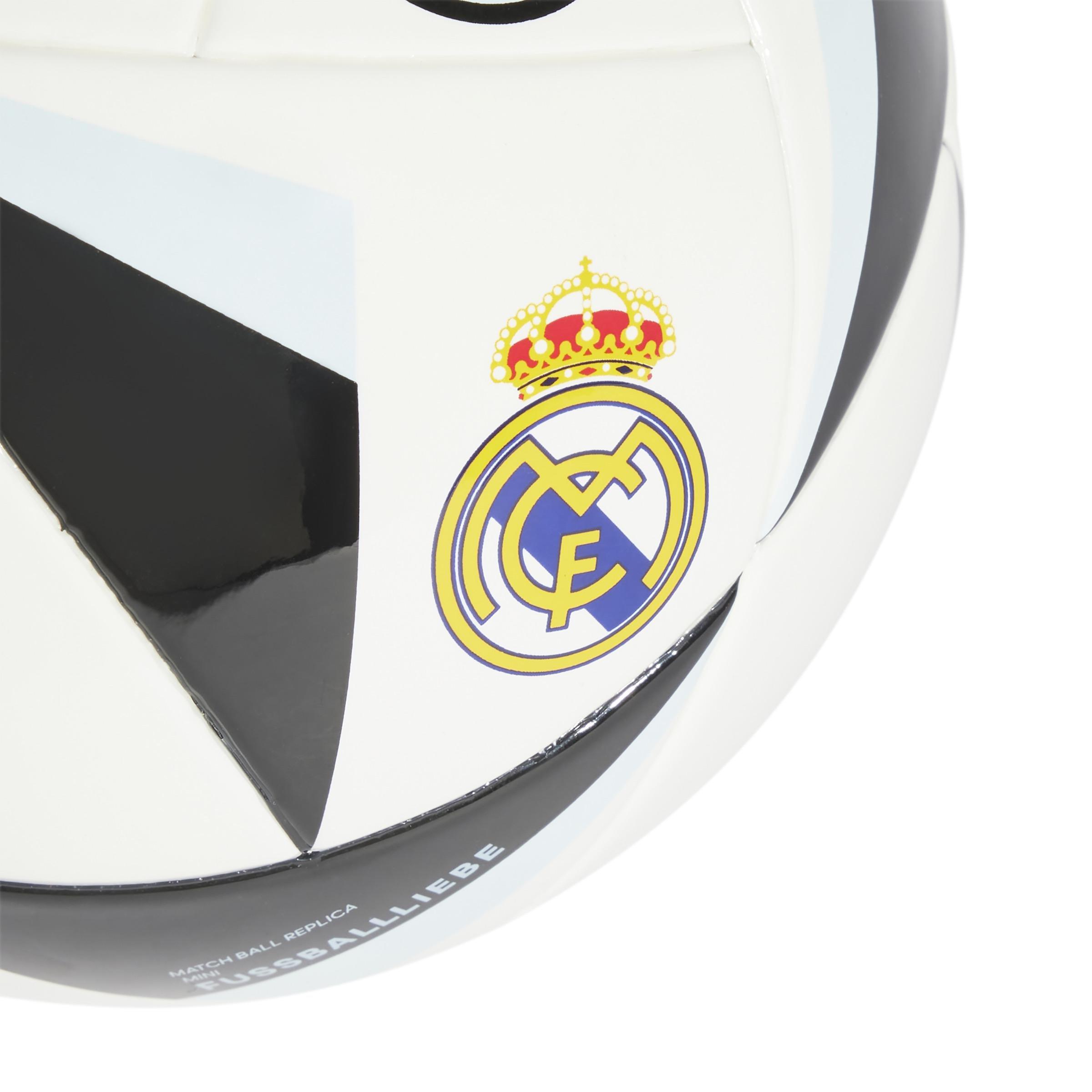 Unisex Real Madrid Home Mini Ball, White, A701_ONE, large image number 3