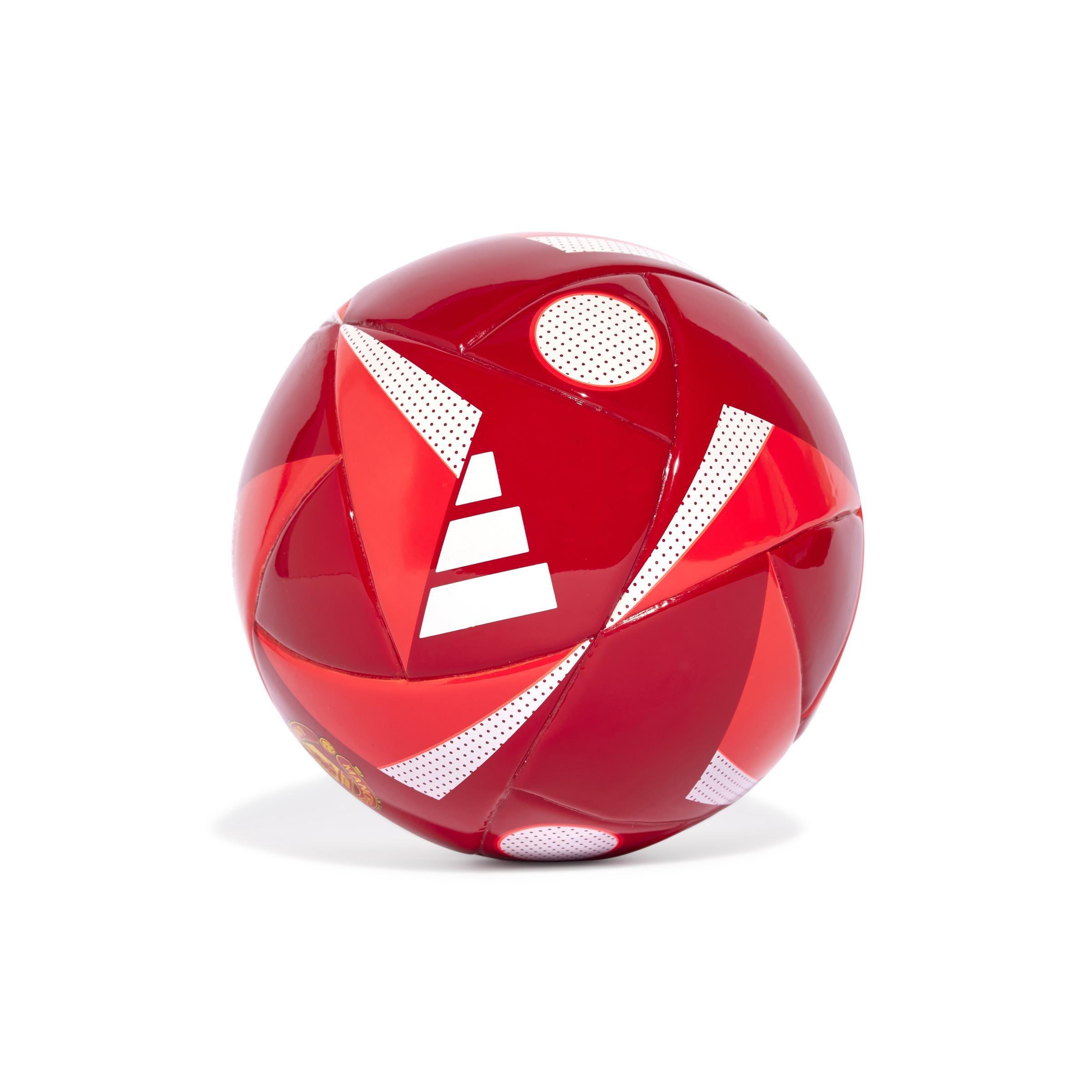 Unisex Manchester United Home Mini Ball, Red, A701_ONE, large image number 1