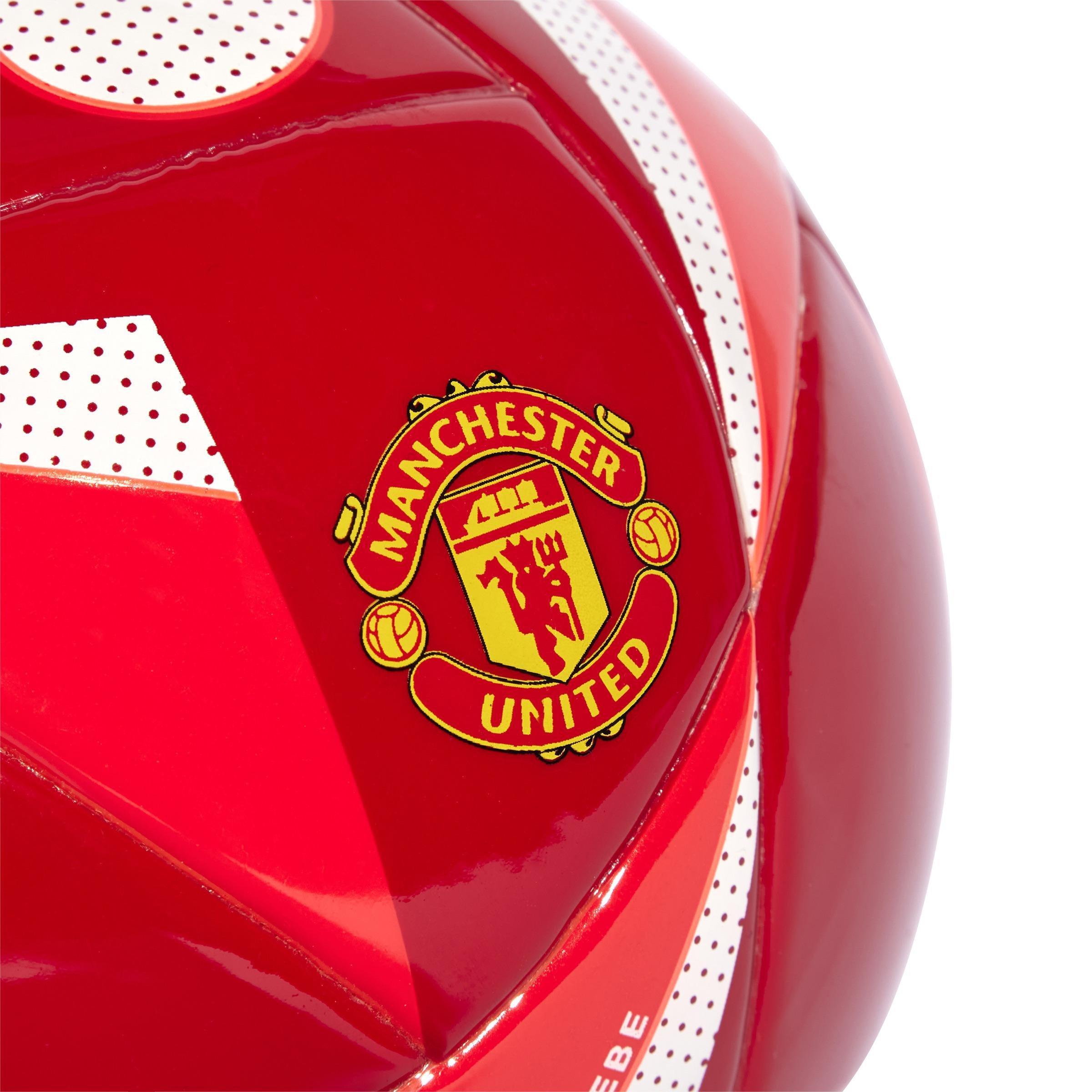Unisex Manchester United Home Mini Ball, Red, A701_ONE, large image number 2