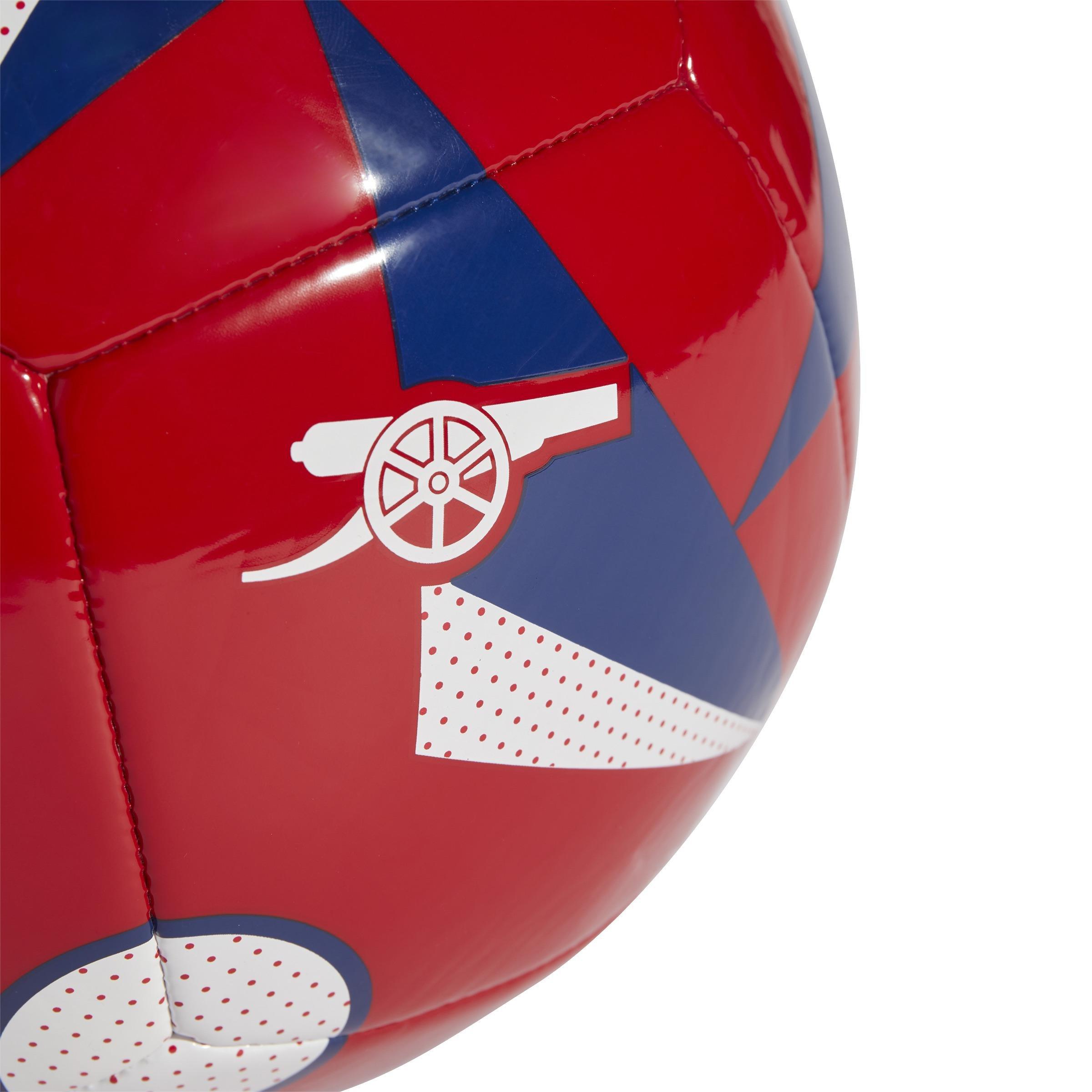 Unisex Arsenal Home Club Ball, Red, A701_ONE, large image number 2