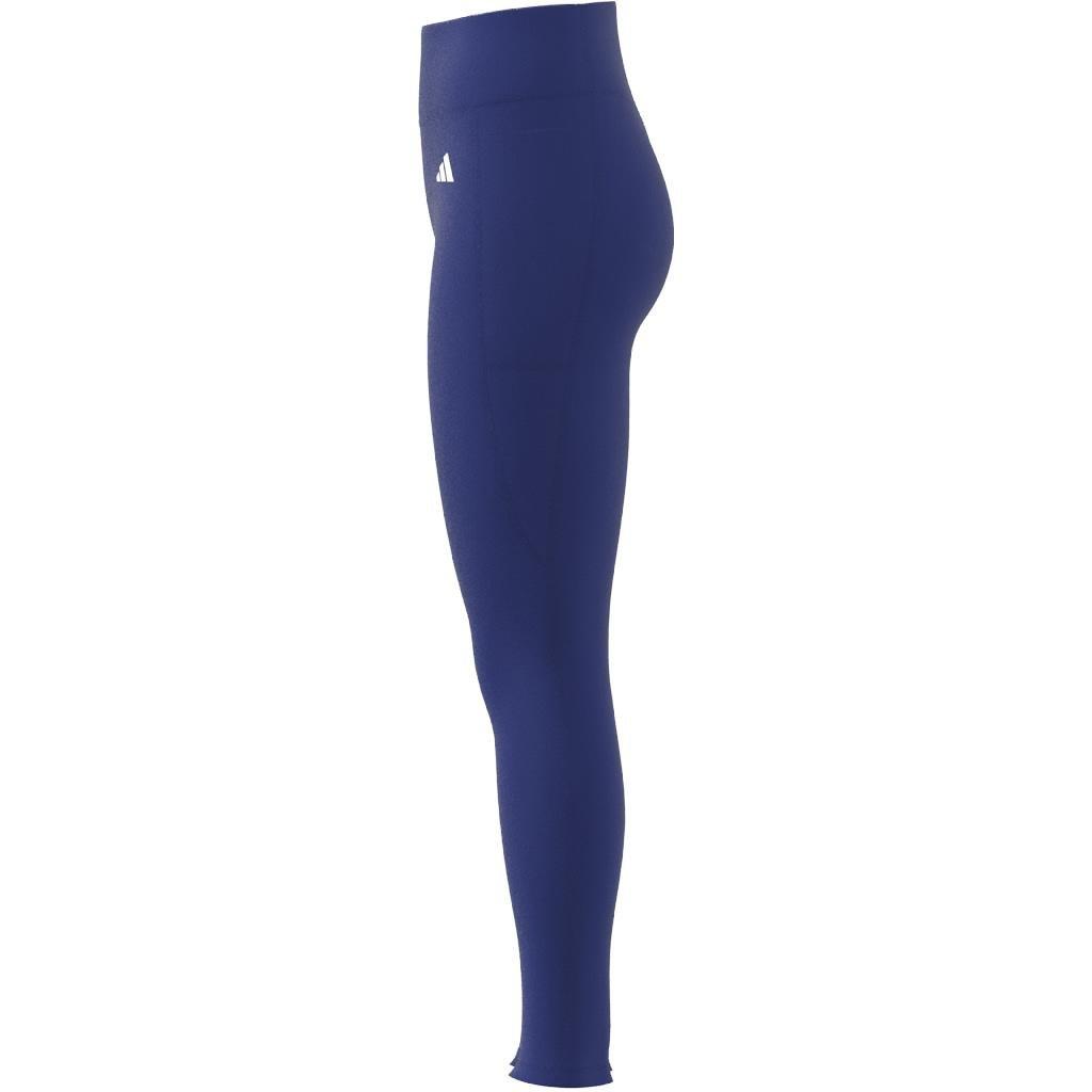 Optime Essentials Stash Pocket Full-Length Leggings, Blue, A701_ONE, large image number 7