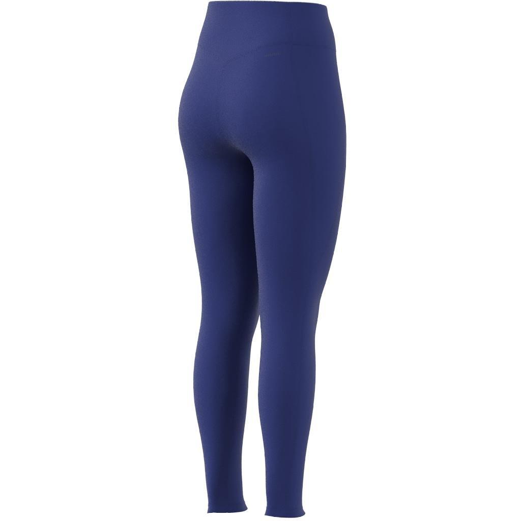 Optime Essentials Stash Pocket Full-Length Leggings, Blue, A701_ONE, large image number 9