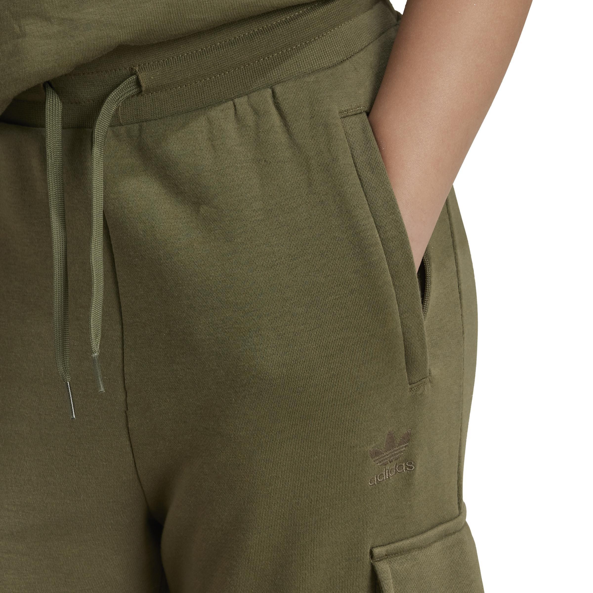 Fleece Cargo Joggers, Green, A701_ONE, large image number 3