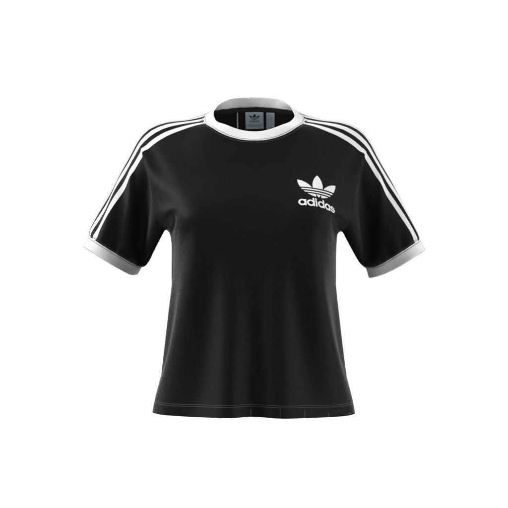 Adicolor 3-Stripes Pinstripe T-Shirt, Black, A701_ONE, large image number 8