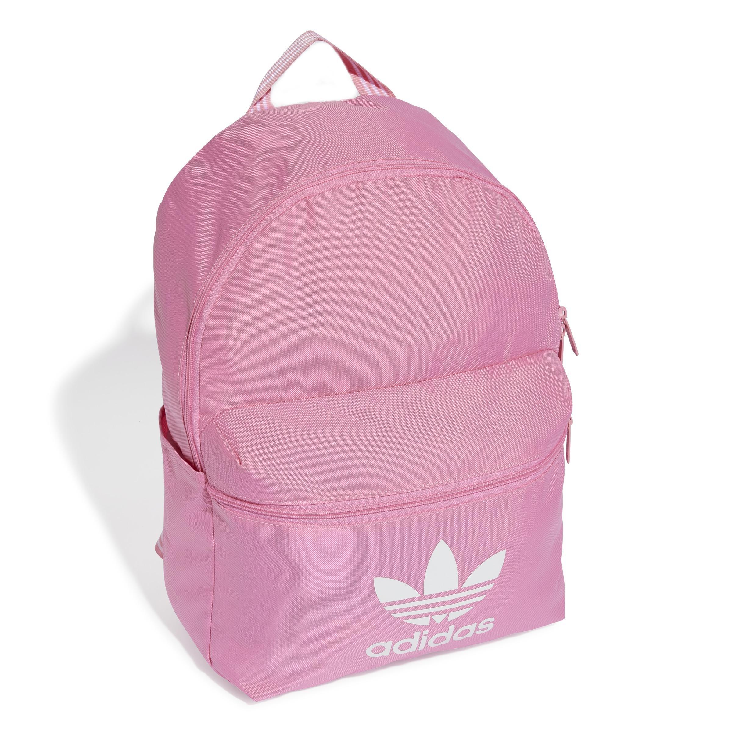 Unisex Adicolor Backpack, Pink, A701_ONE, large image number 2