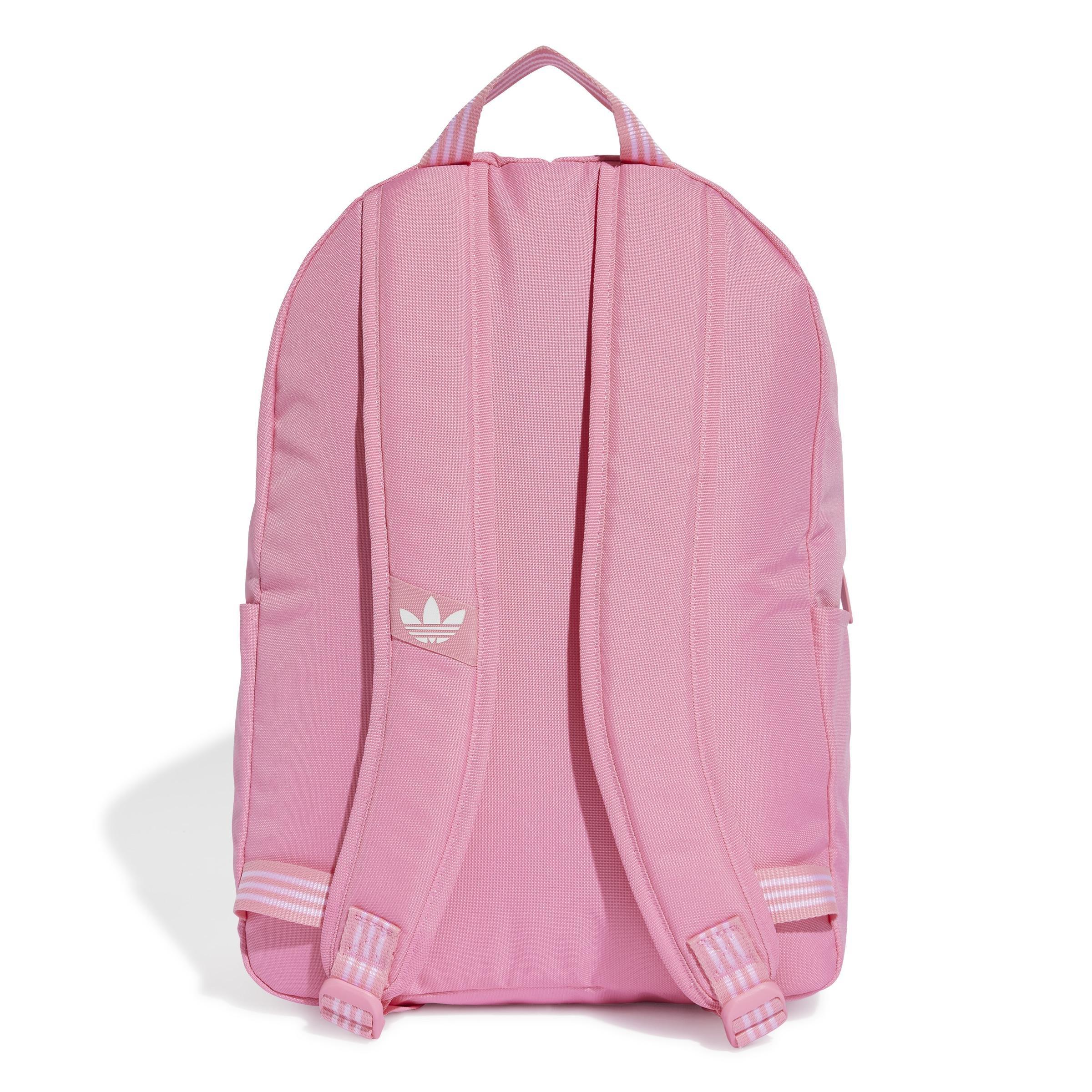 Unisex Adicolor Backpack, Pink, A701_ONE, large image number 3