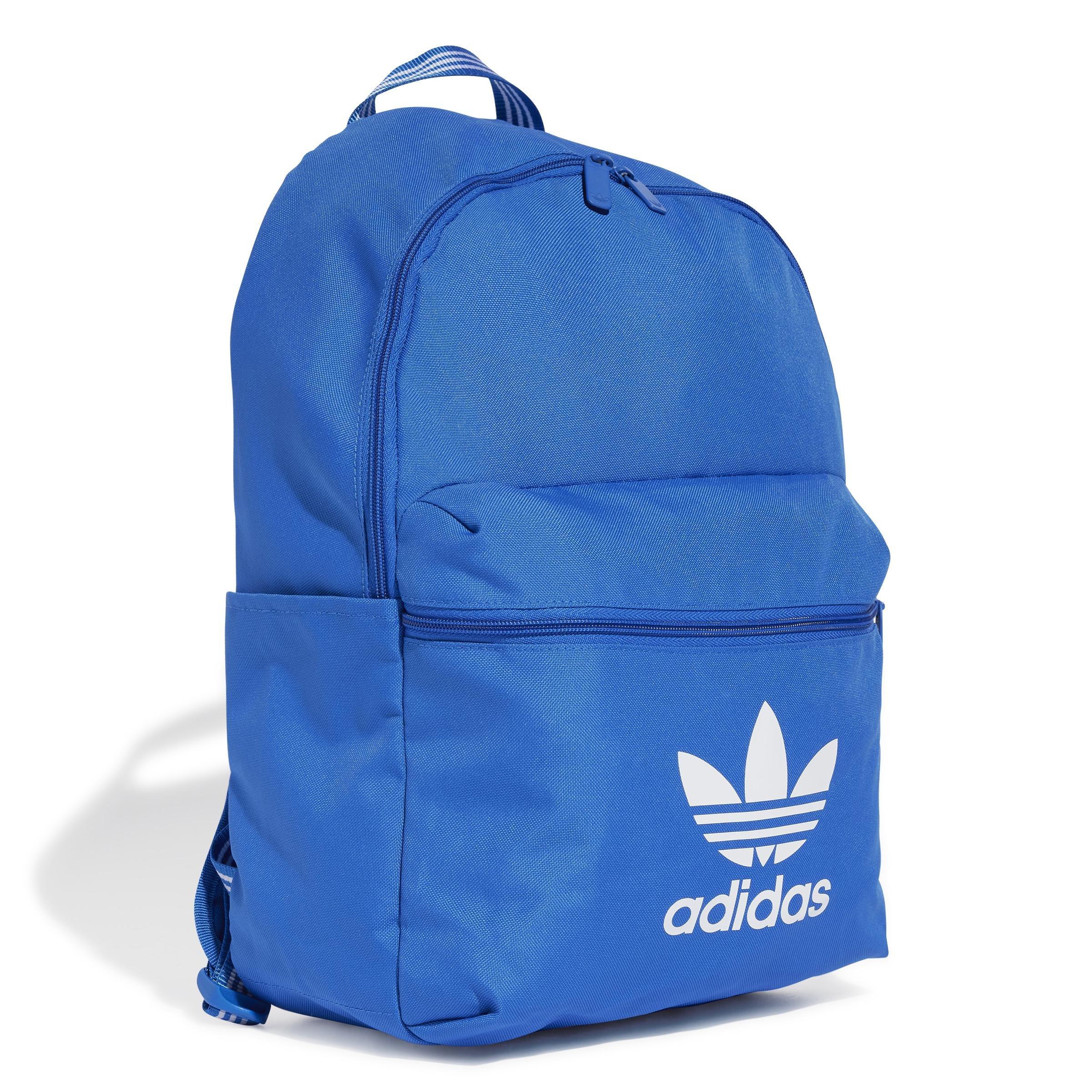 Unisex Adicolor Backpack, Blue, A701_ONE, large image number 1