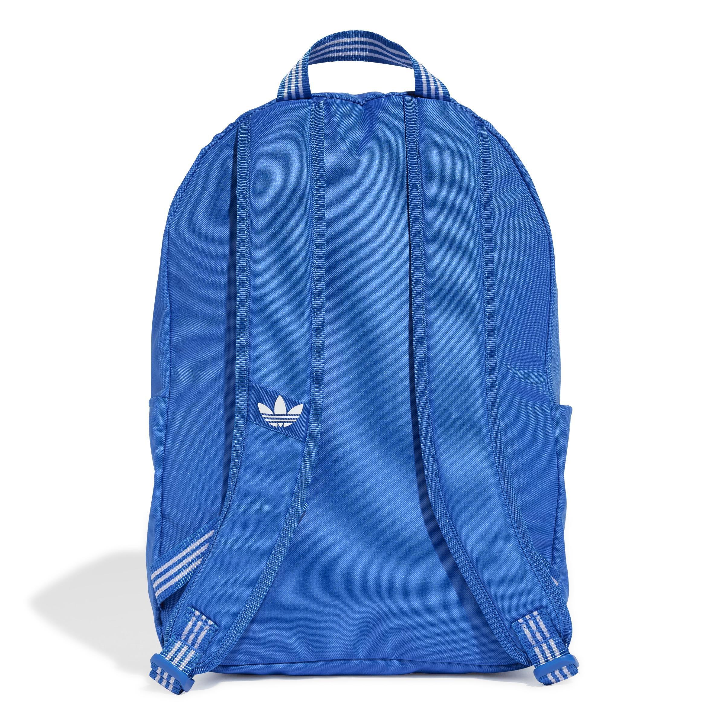 Unisex Adicolor Backpack, Blue, A701_ONE, large image number 3