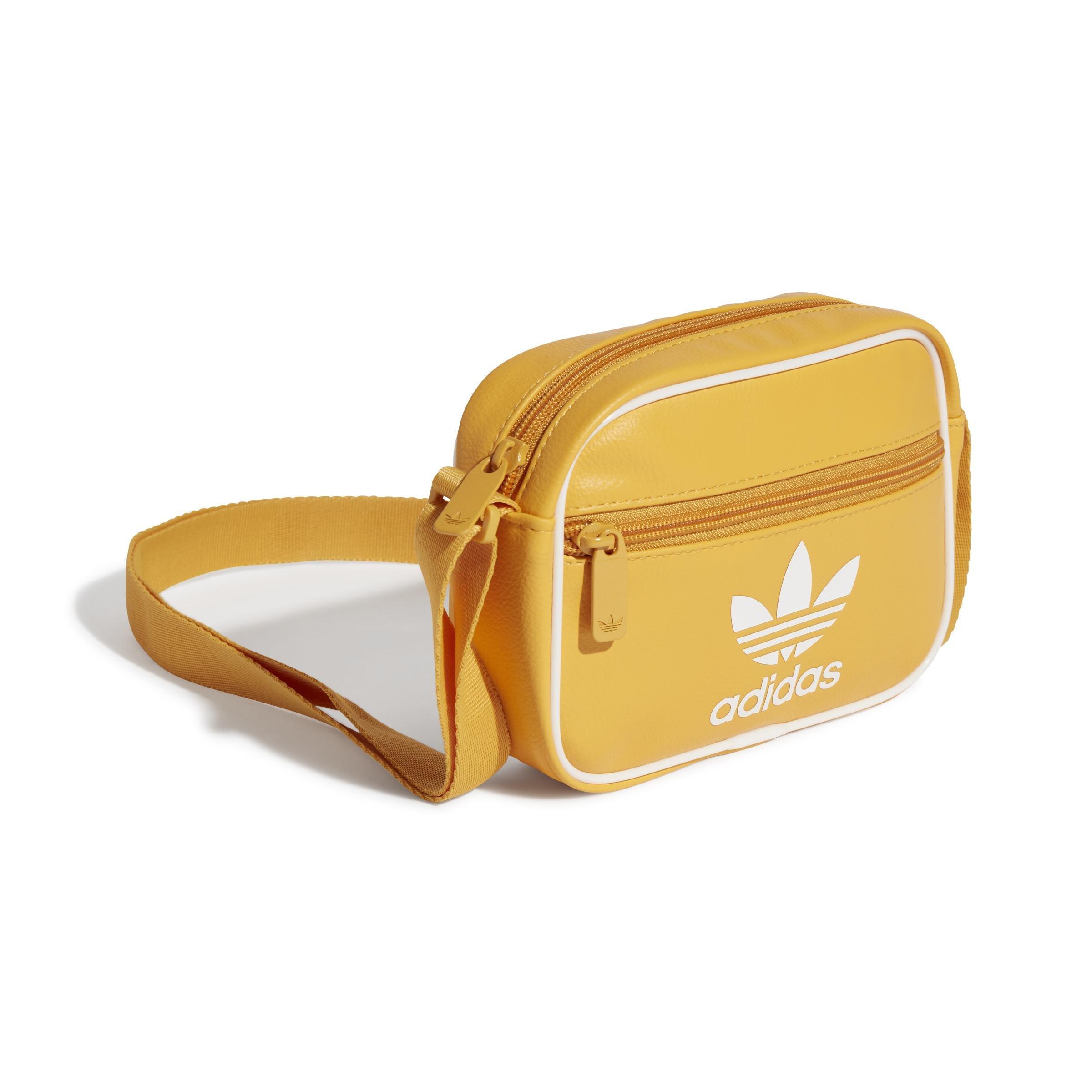 Unisex Adicolor Classic Mini Airliner Bag, Yellow, A701_ONE, large image number 0