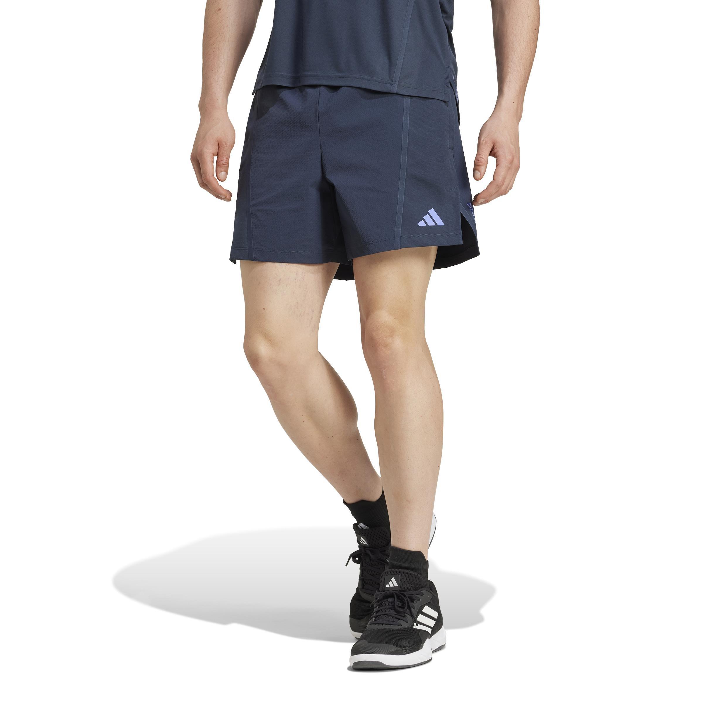 Designed for Training Pro Series Shorts, Blue, A701_ONE, large image number 8