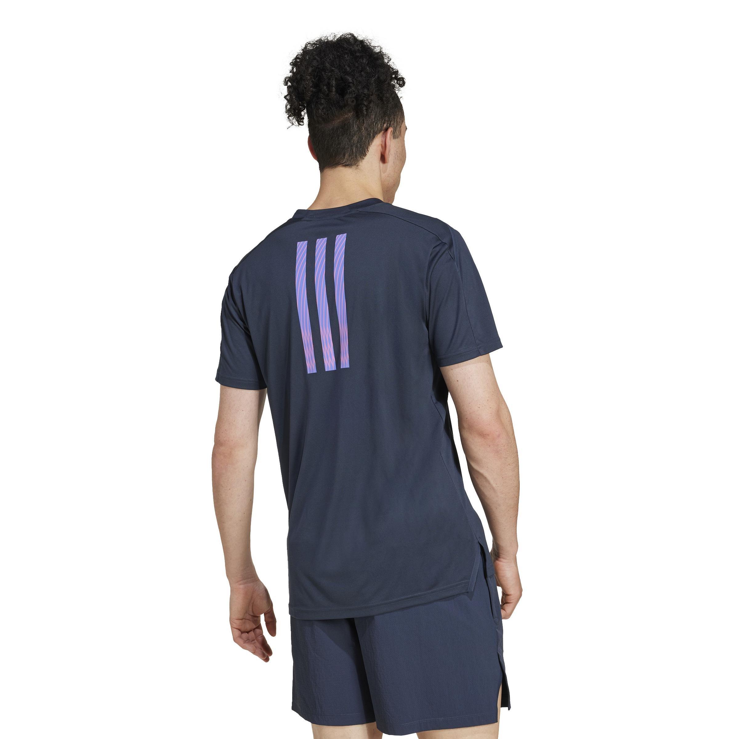 Designed for Training Pro Series T-Shirt, Blue, A701_ONE, large image number 3