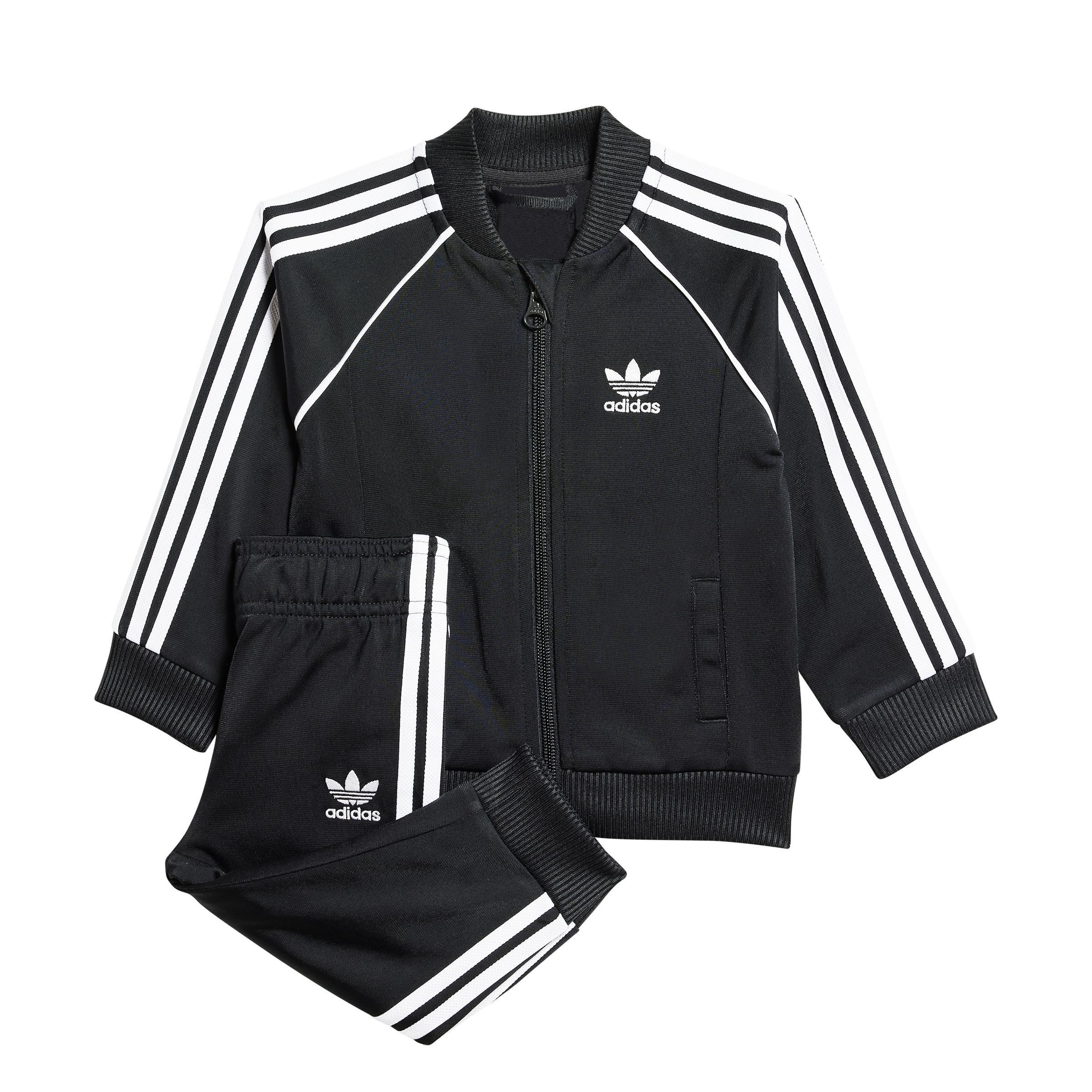 Unisex Kids Adicolor SST Track Suit, Black, A701_ONE, large image number 0