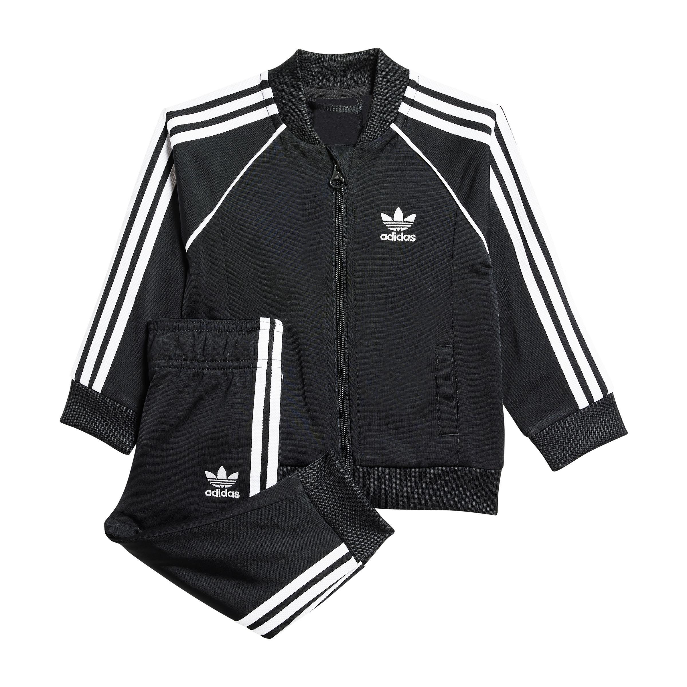 Unisex Kids Adicolor SST Track Suit, Black, A701_ONE, large image number 1