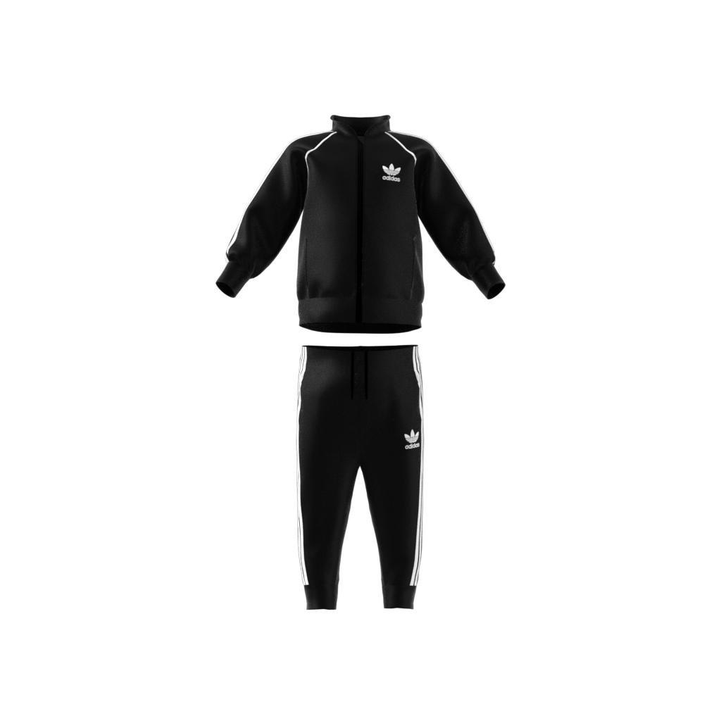 Unisex Kids Adicolor SST Track Suit, Black, A701_ONE, large image number 7