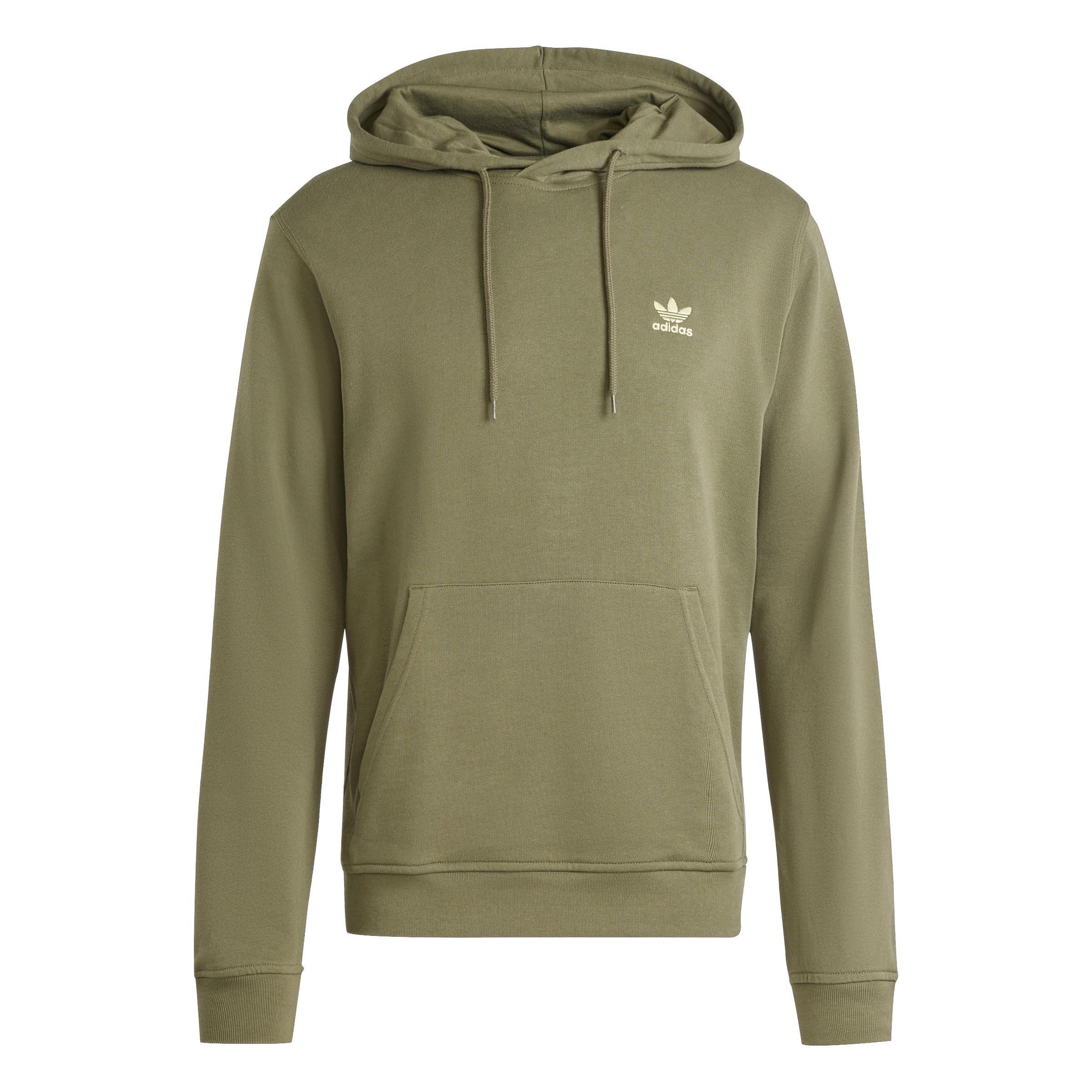 Trefoil Essentials Hoodie, Green, A701_ONE, large image number 0